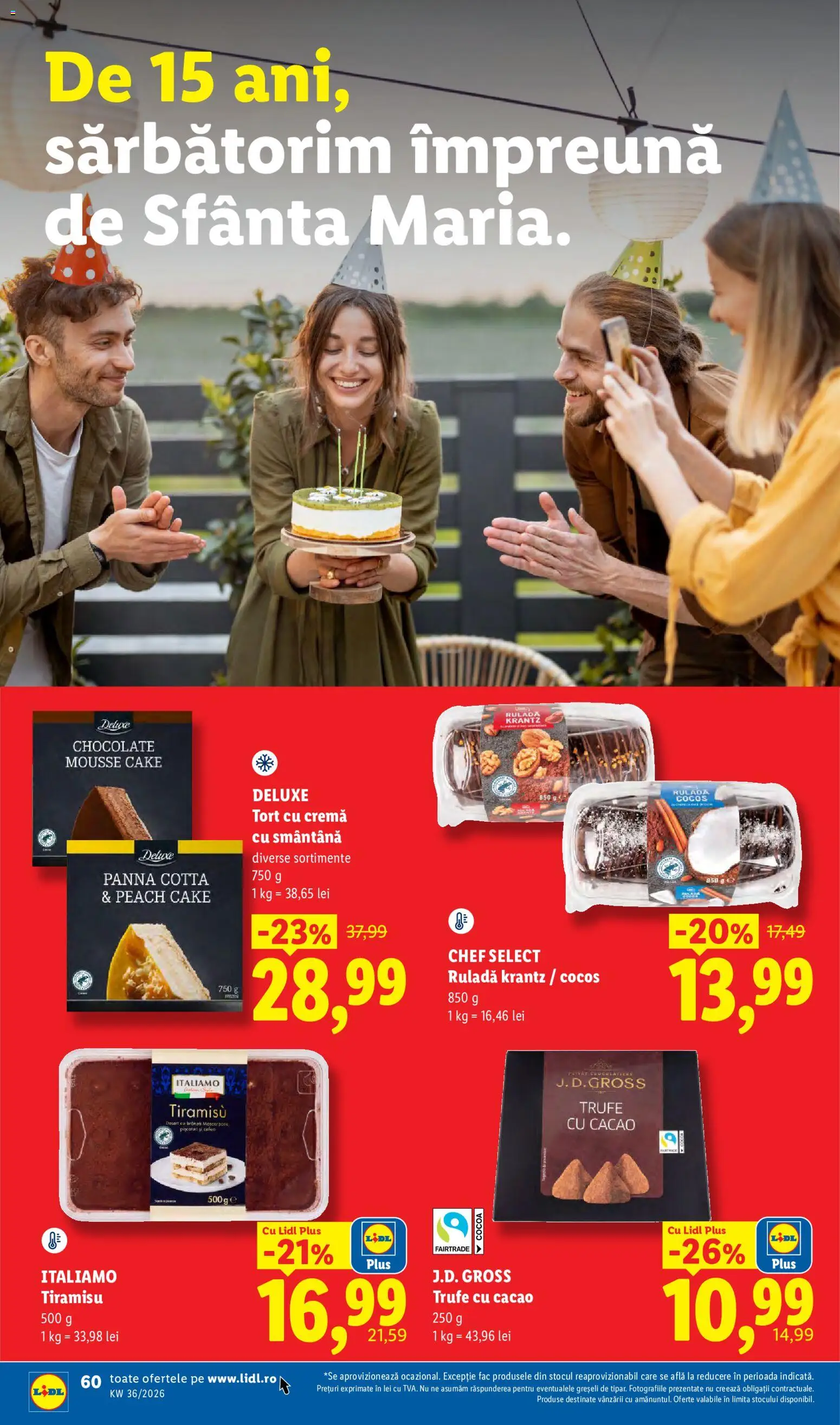 Catalog LIDL 31 August - 5 Septembrie 2026 | Pagina 60 | Produse: Italiamo, Smântână, Desert, Plus