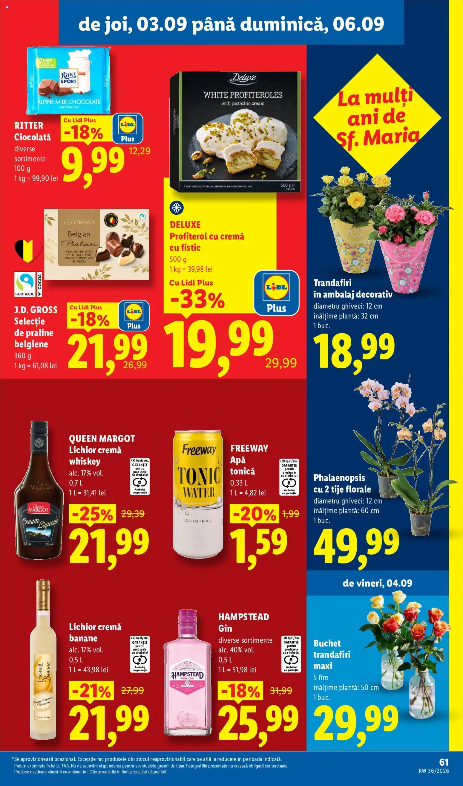 Catalog LIDL 31 August - 5 Septembrie 2026 | Pagina 61 | Produse: Lichior, Sport, Ciocolată, Freeway