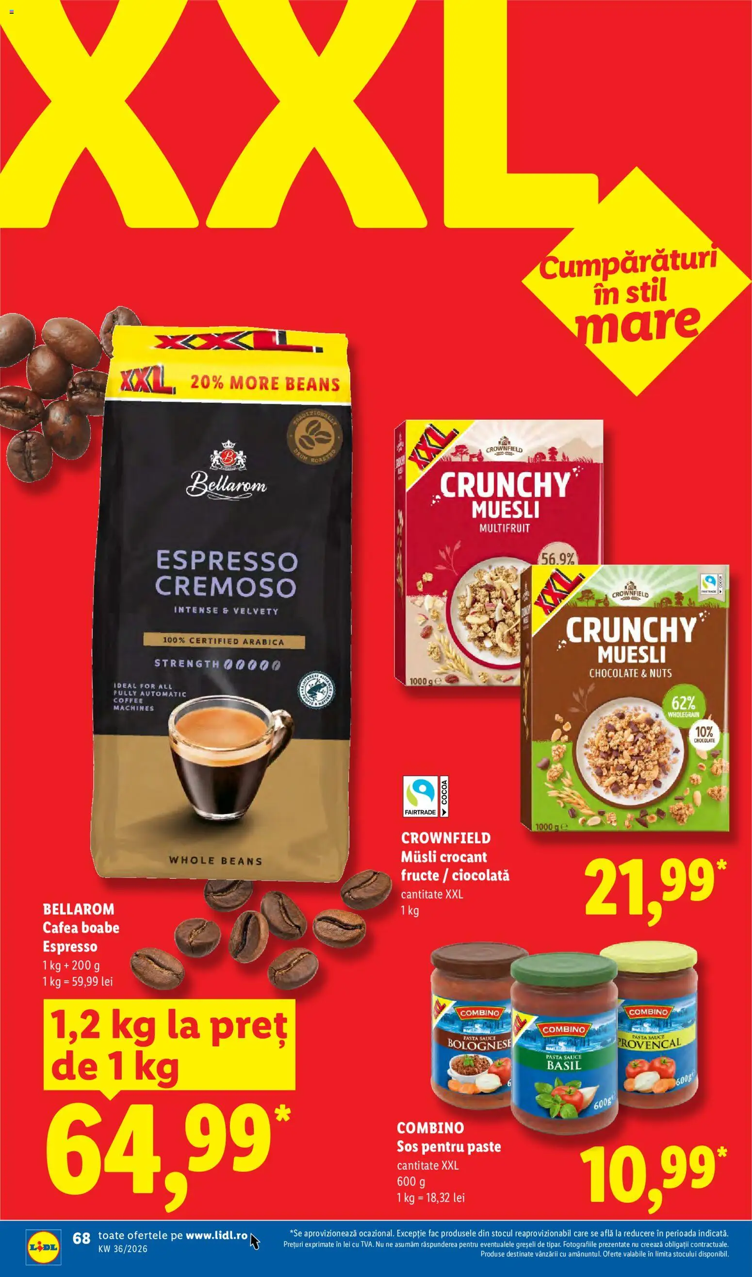 Catalog LIDL 31 August - 5 Septembrie 2026 | Pagina 68 | Produse: Crownfield, Ciocolată, Fructe, Sos