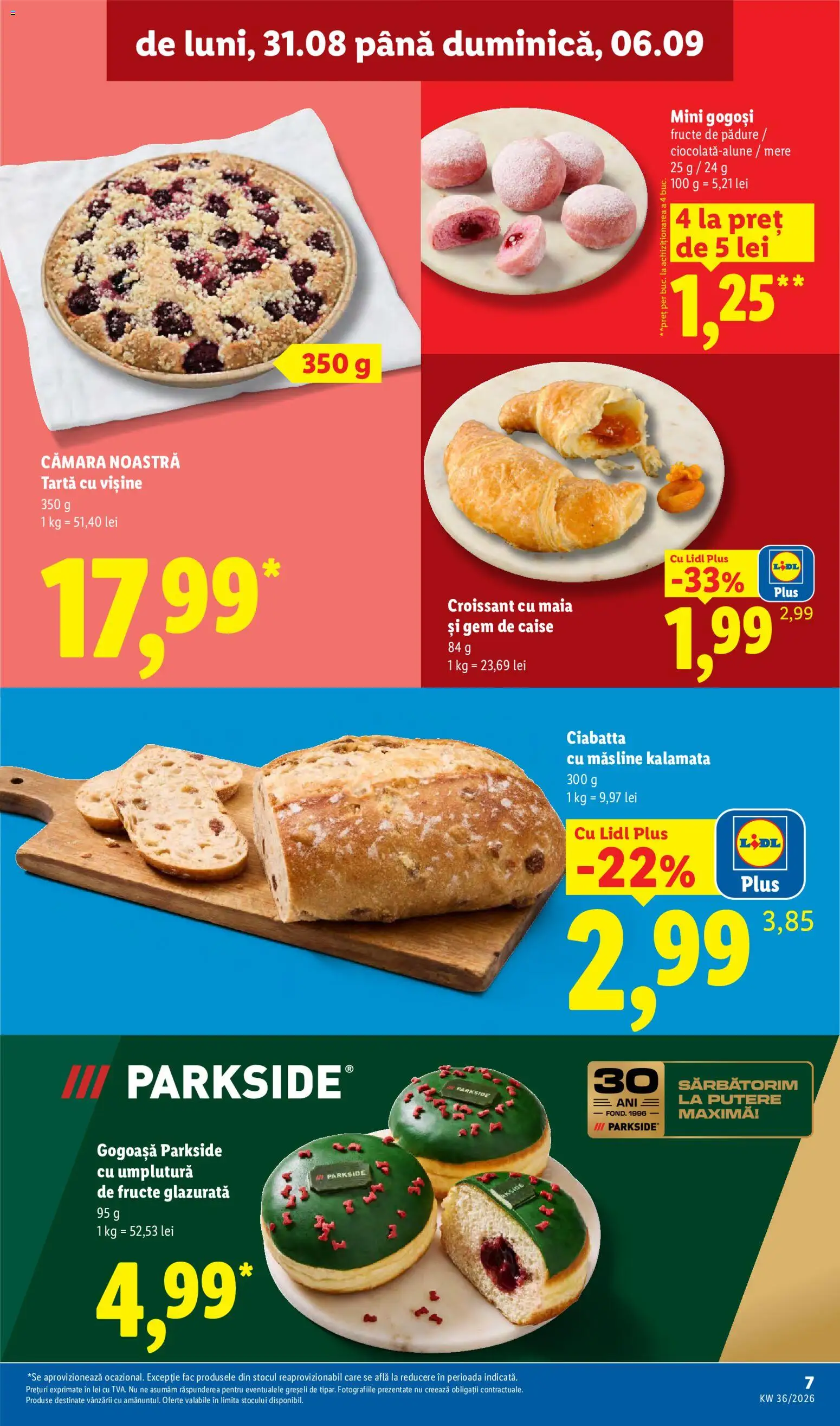 Catalog LIDL 31 August - 5 Septembrie 2026 | Pagina 7 | Produse: Parkside, Măsline, Gem, Mere