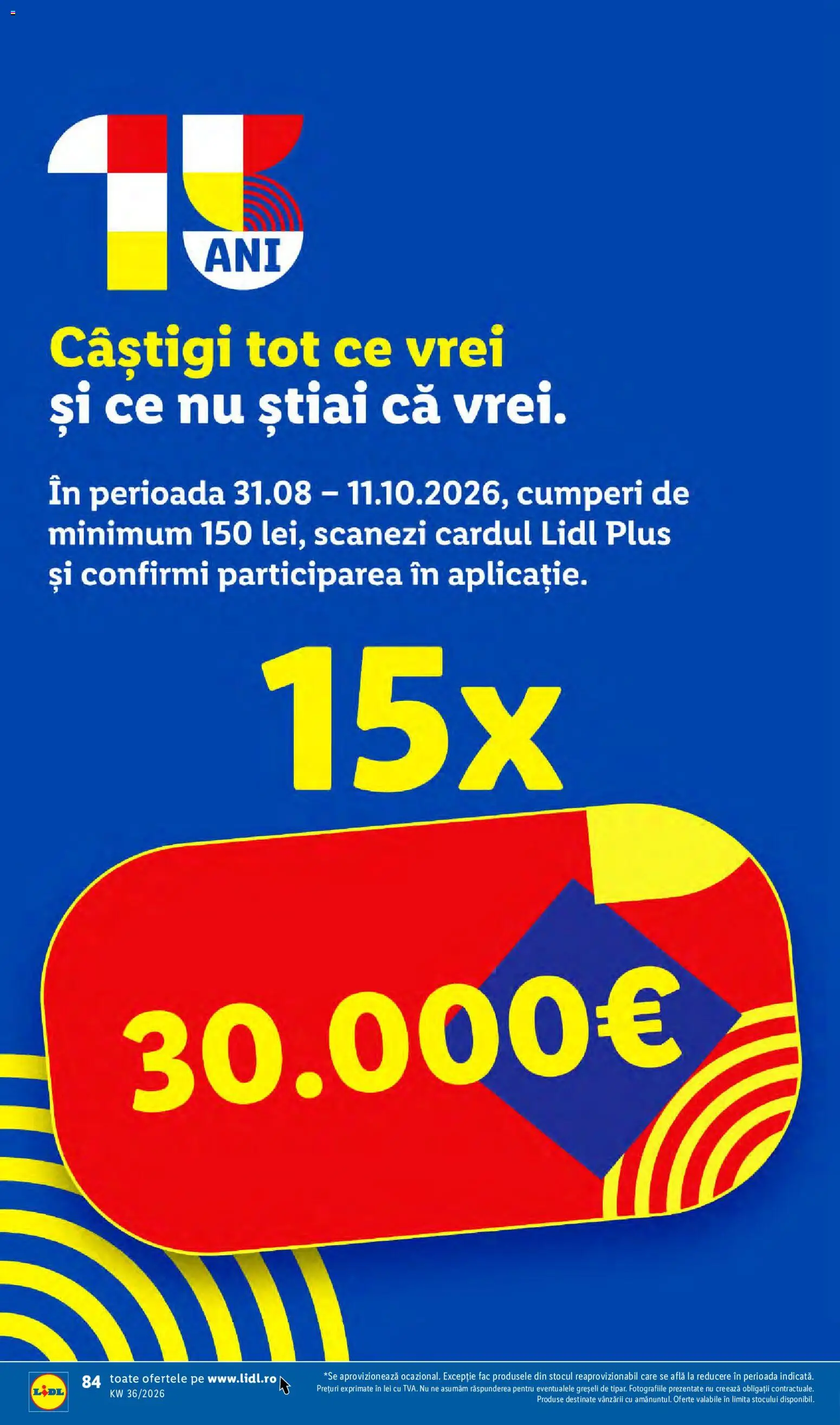 Catalog LIDL 31 August - 5 Septembrie 2026 | Pagina 84 | Produse: Plus