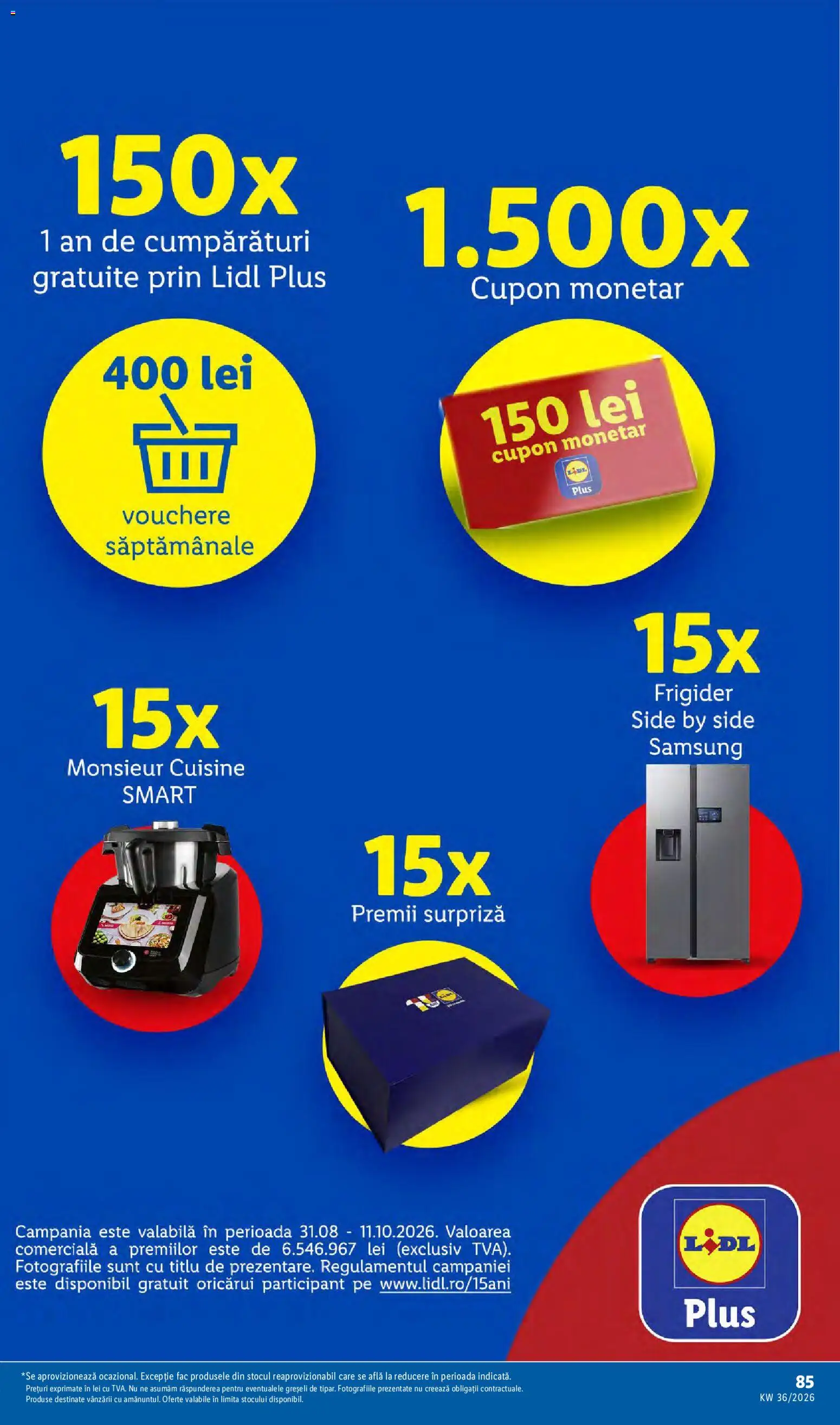 Catalog LIDL 31 August - 5 Septembrie 2026 | Pagina 85 | Produse: Frigider, Plus, Black