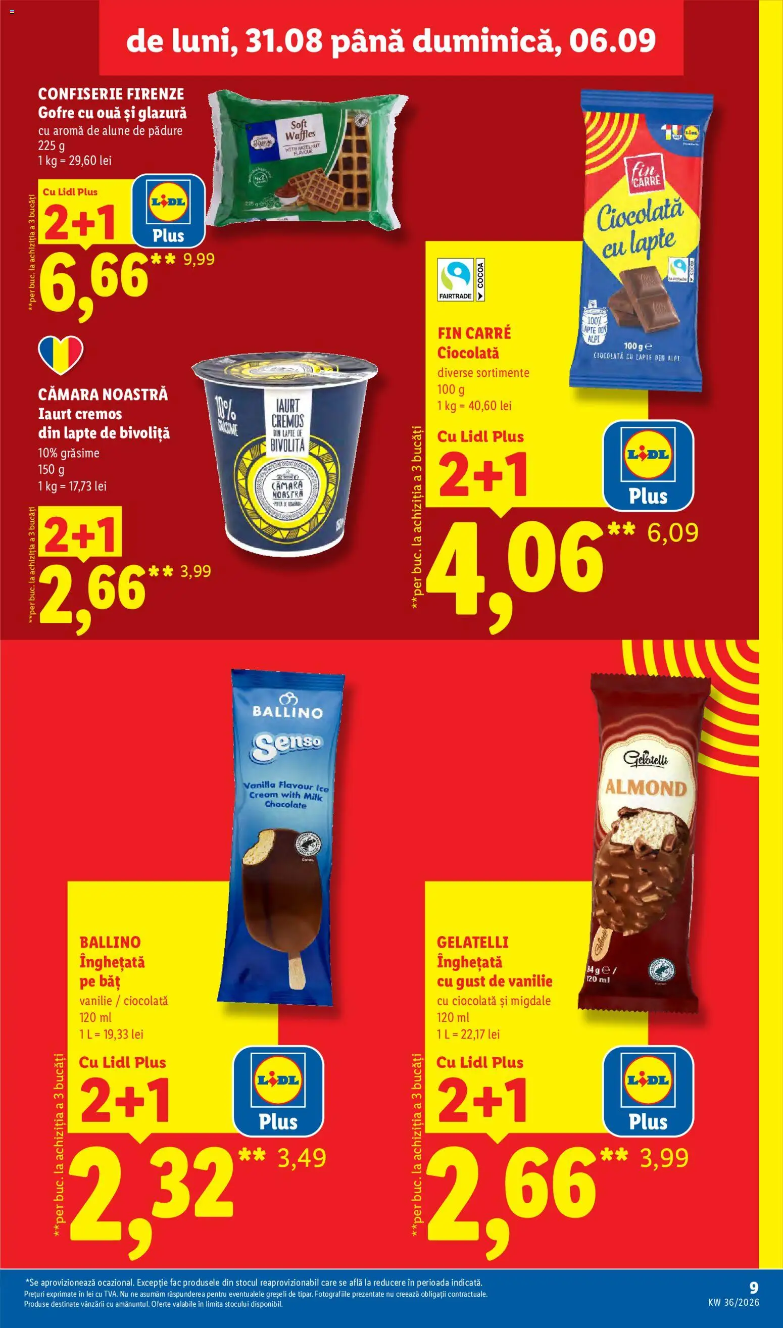 Catalog LIDL 31 August - 5 Septembrie 2026 | Pagina 9 | Produse: Gelatelli, Ouă, Ciocolată, Gofre