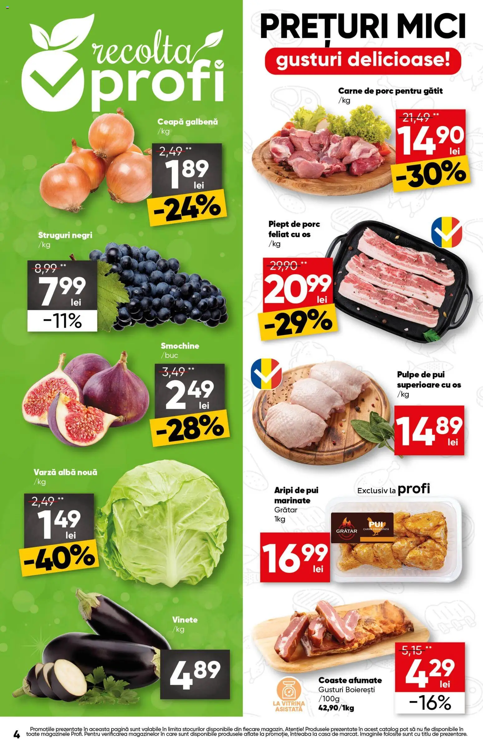 Catalog Profi 20 - 25 August 2026 | Pagina 4 | Produse: Ceapă galbenă, Carne De Porc, Ceapă, Black