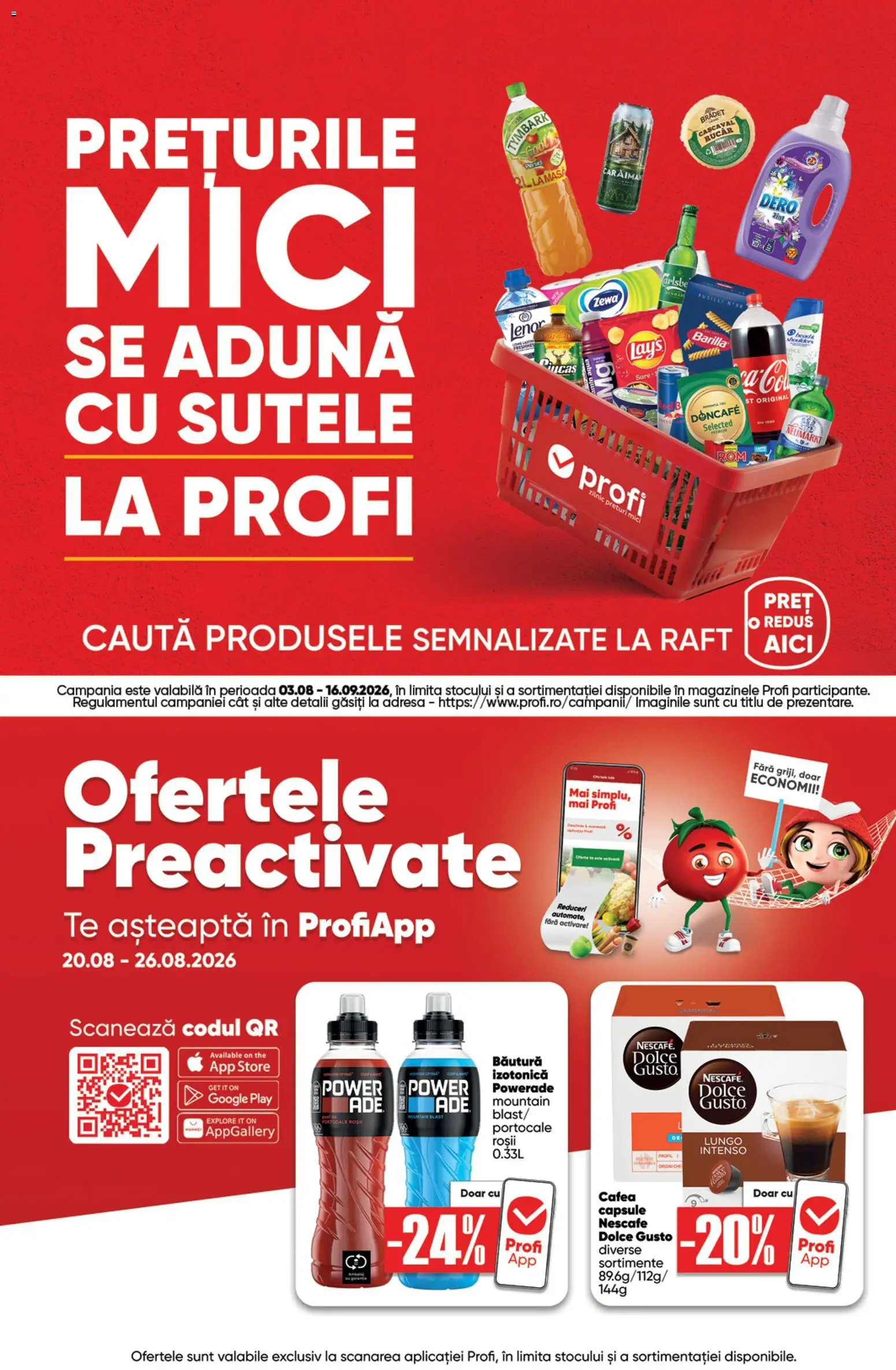 Catalog Profi 20 - 25 August 2026 | Pagina 5 | Produse: Barilla, Raft, Roșii, Aqua
