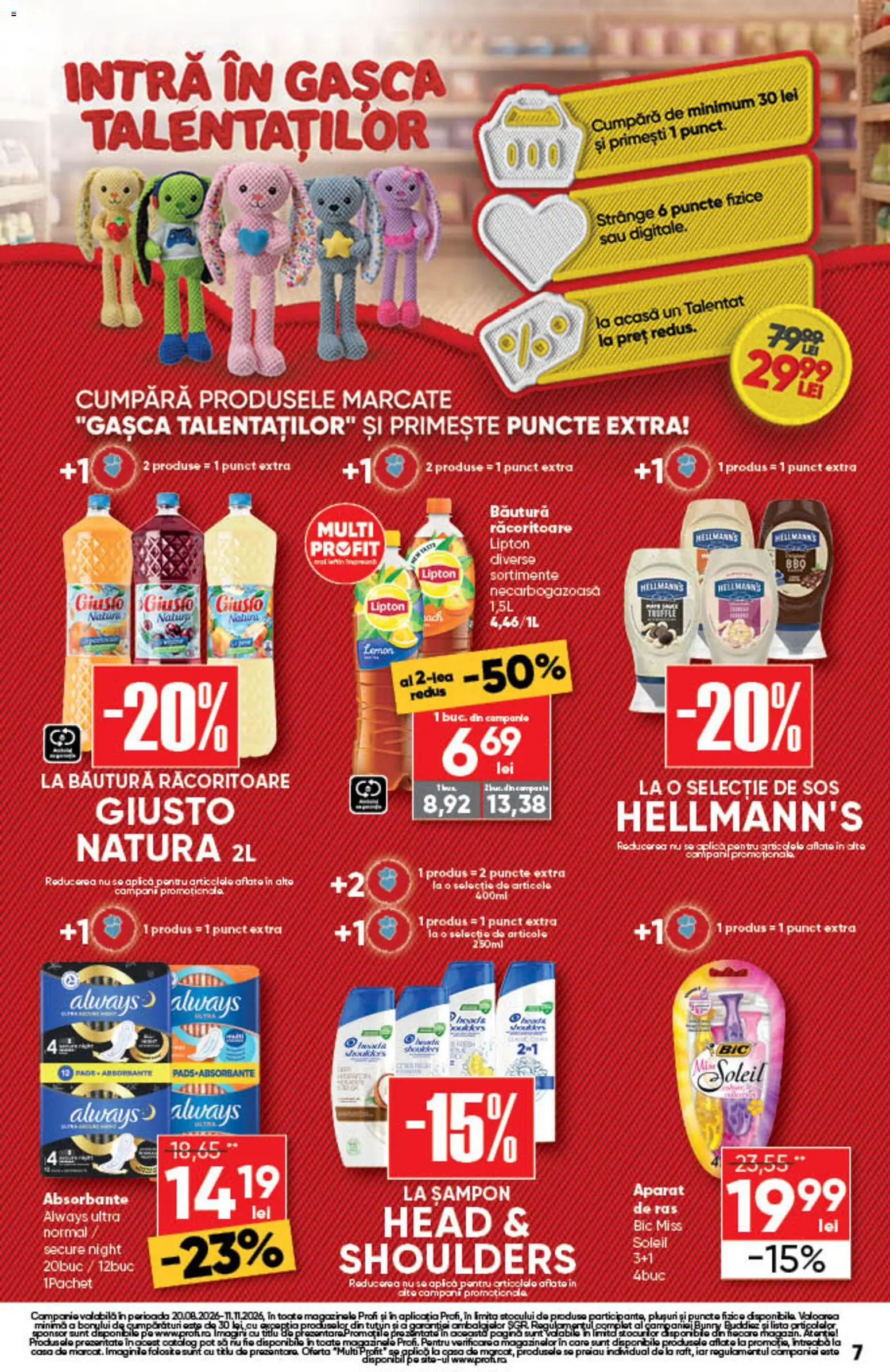 Catalog Profi 20 - 25 August 2026 | Pagina 7 | Produse: Aparat De Ras, Aparat, Șampon, Sos