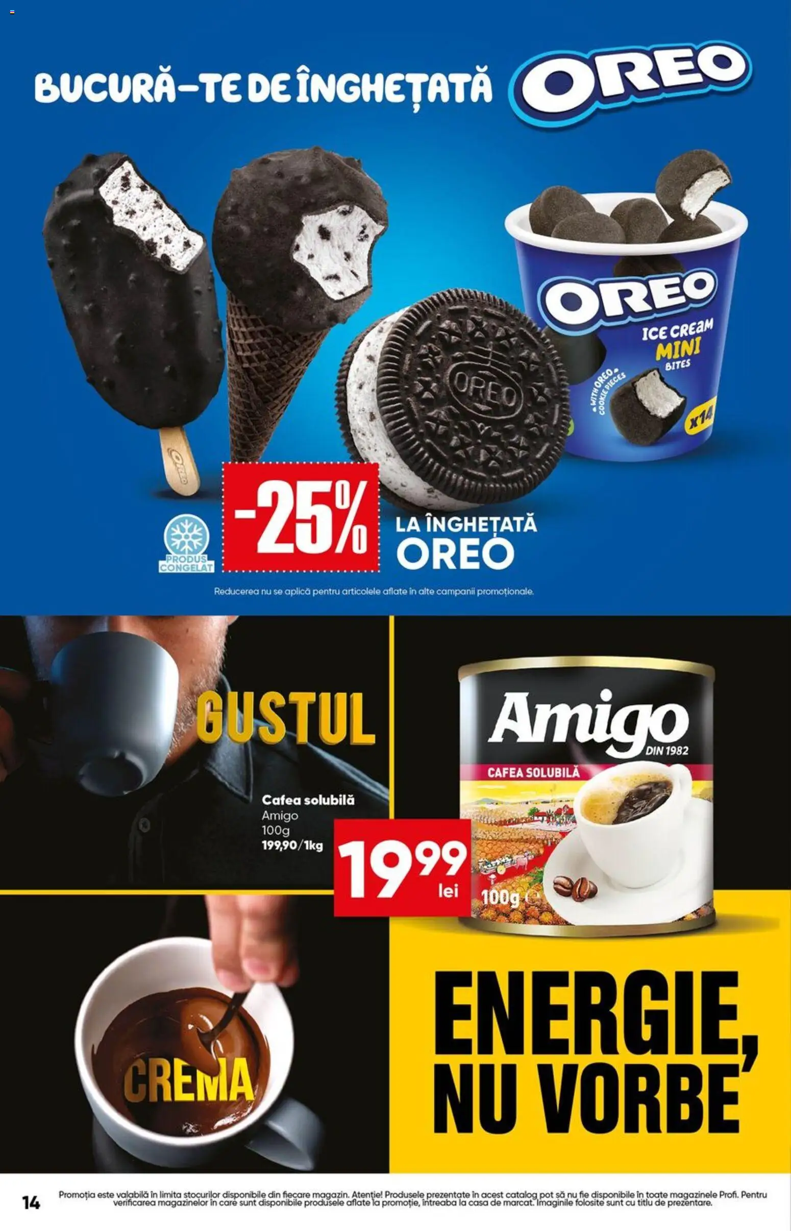 Catalog Profi 20 - 25 August 2026 | Pagina 14 | Produse: Aplică, Cremă, Cafea, Înghețată