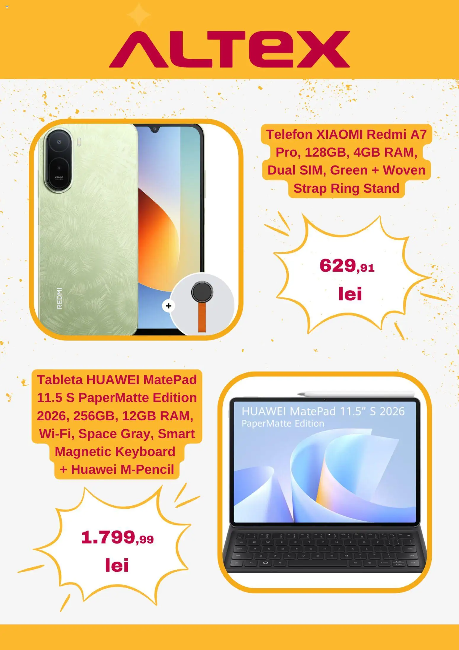 Catalog Altex 27 August - 8 Septembrie 2026 | Pagina 2 | Produse: Telefon, Tabletă
