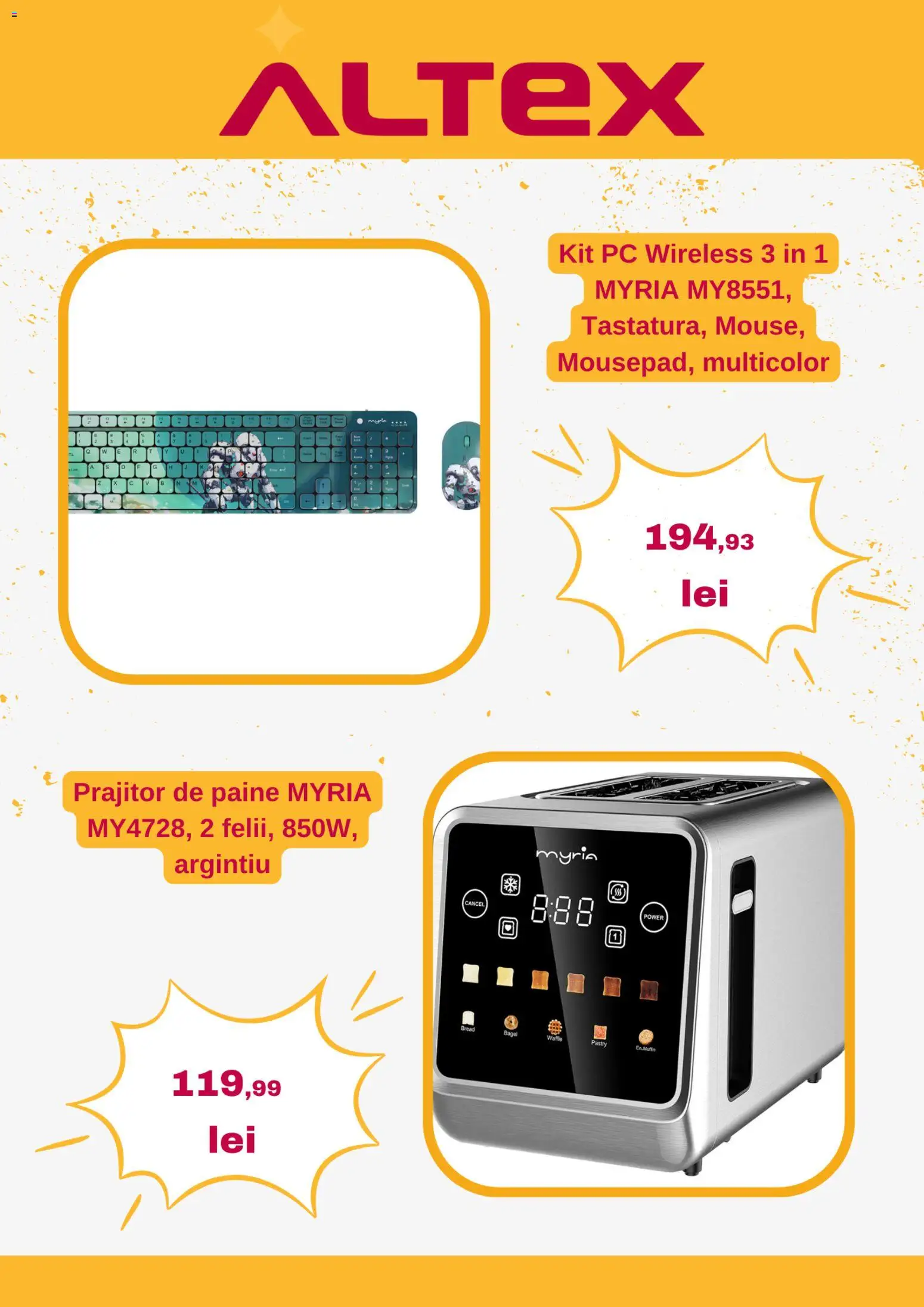 Catalog Altex 27 August - 8 Septembrie 2026 | Pagina 4 | Produse: Pc, Pâine, Prăjitor de pâine, Power