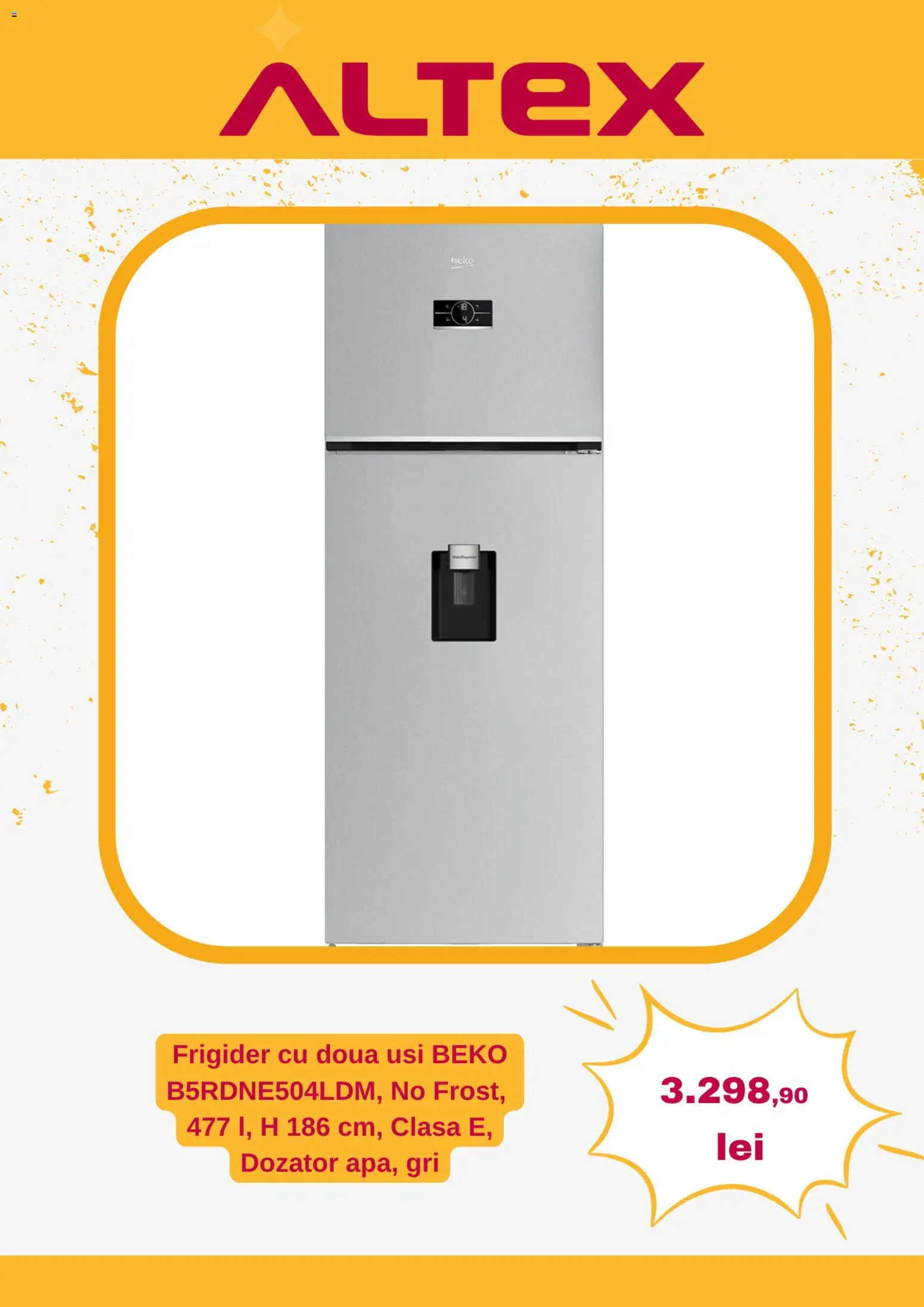 Catalog Altex 27 August - 8 Septembrie 2026 | Pagina 5 | Produse: Frigider