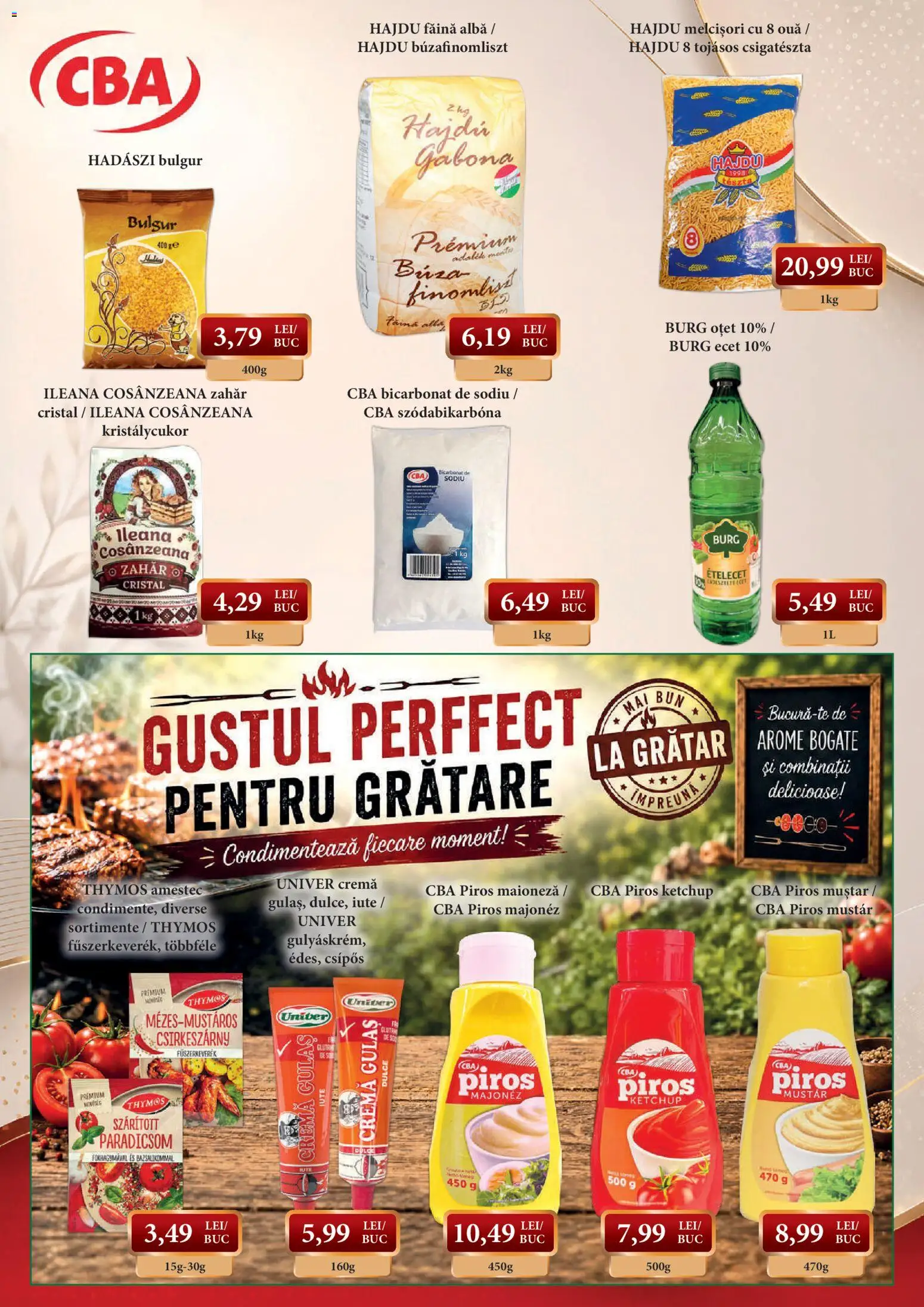 Catalog CBA 10 - 23 Septembrie 2026 | Pagina 4 | Produse: Grătar, Muștar, Ketchup, Maioneză