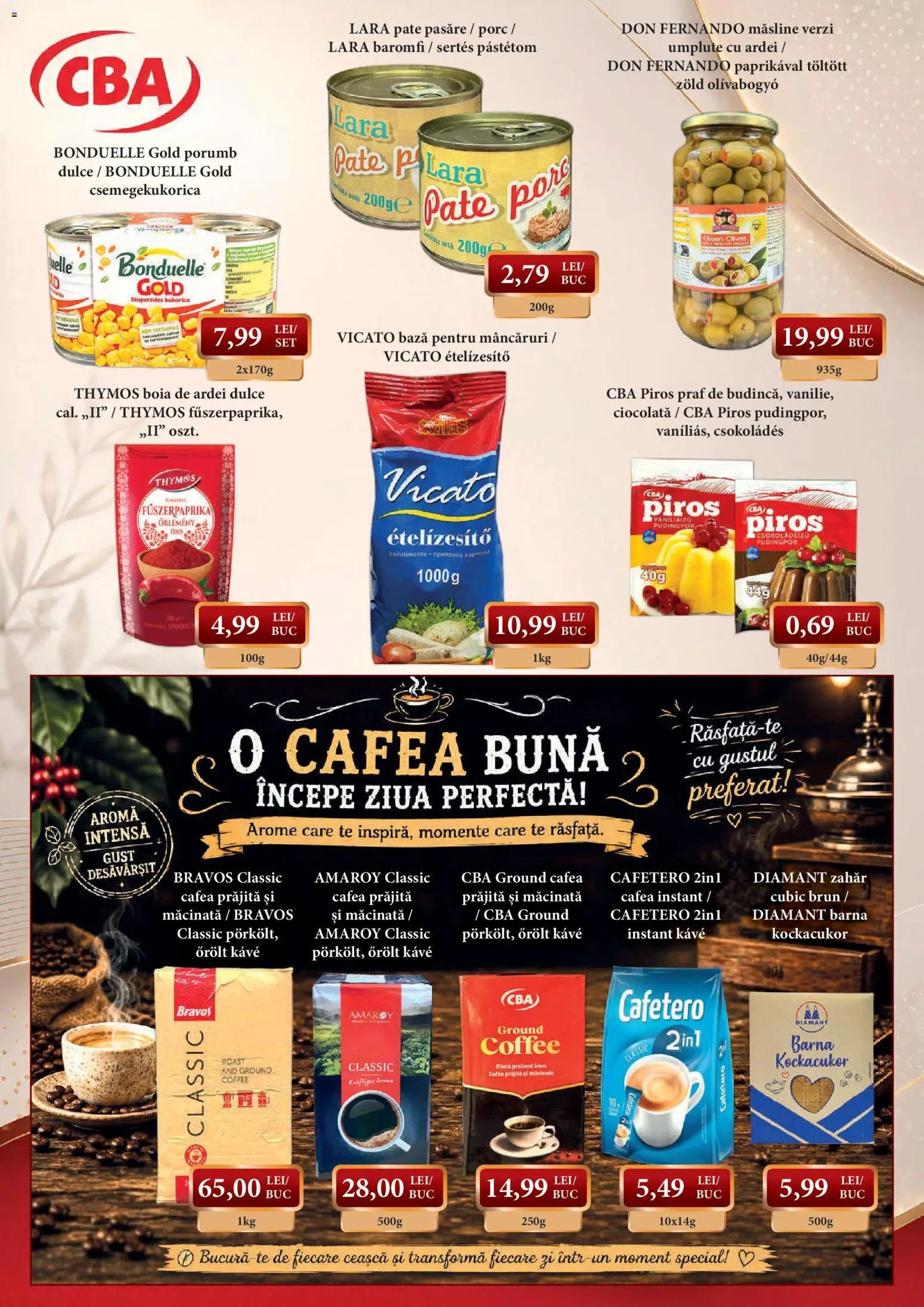 Catalog CBA 10 - 23 Septembrie 2026 | Pagina 5 | Produse: Pate, Măsline, Cafea, Ciocolată