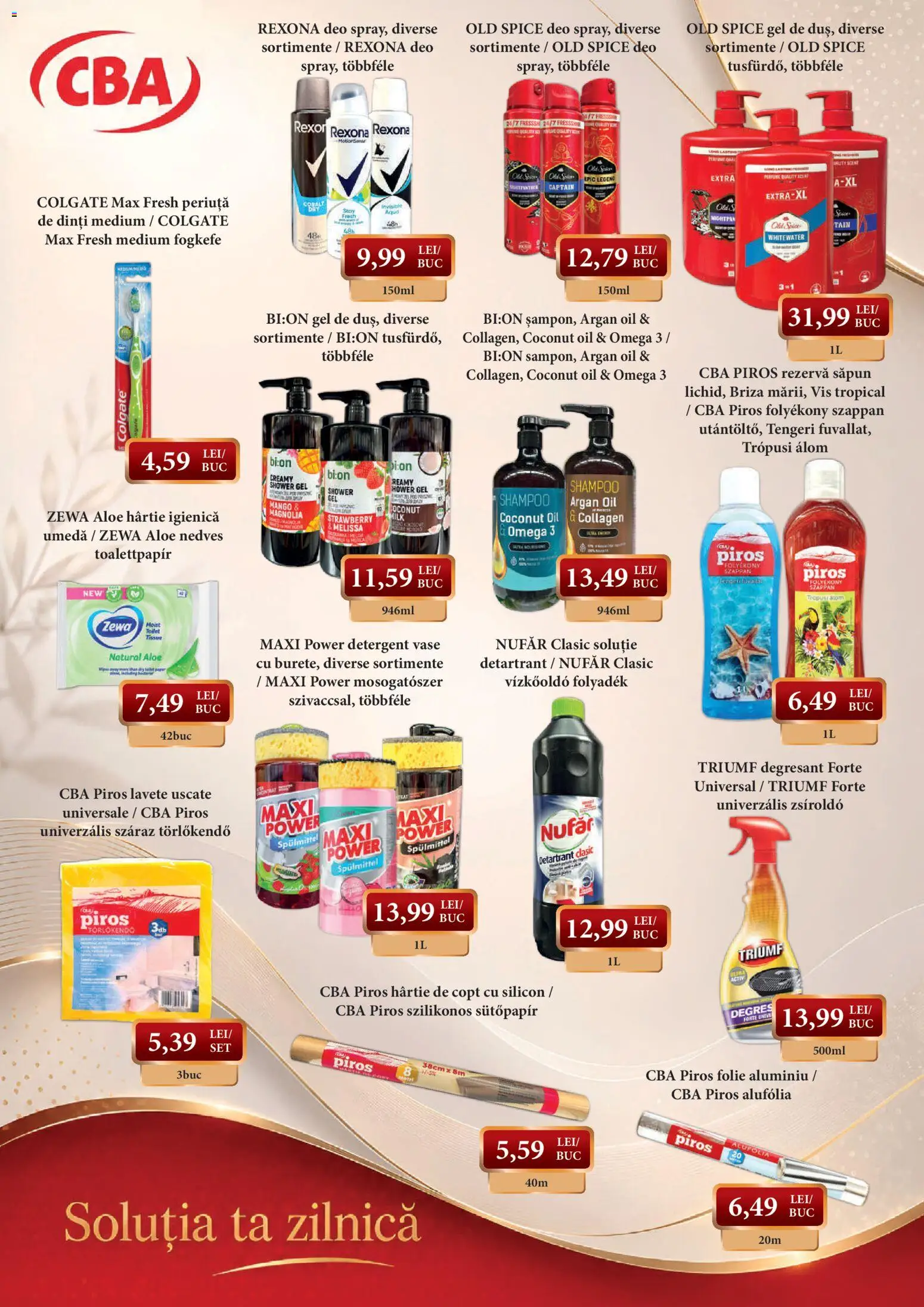 Catalog CBA 10 - 23 Septembrie 2026 | Pagina 7 | Produse: Rexona, Detergent, Power, Mango