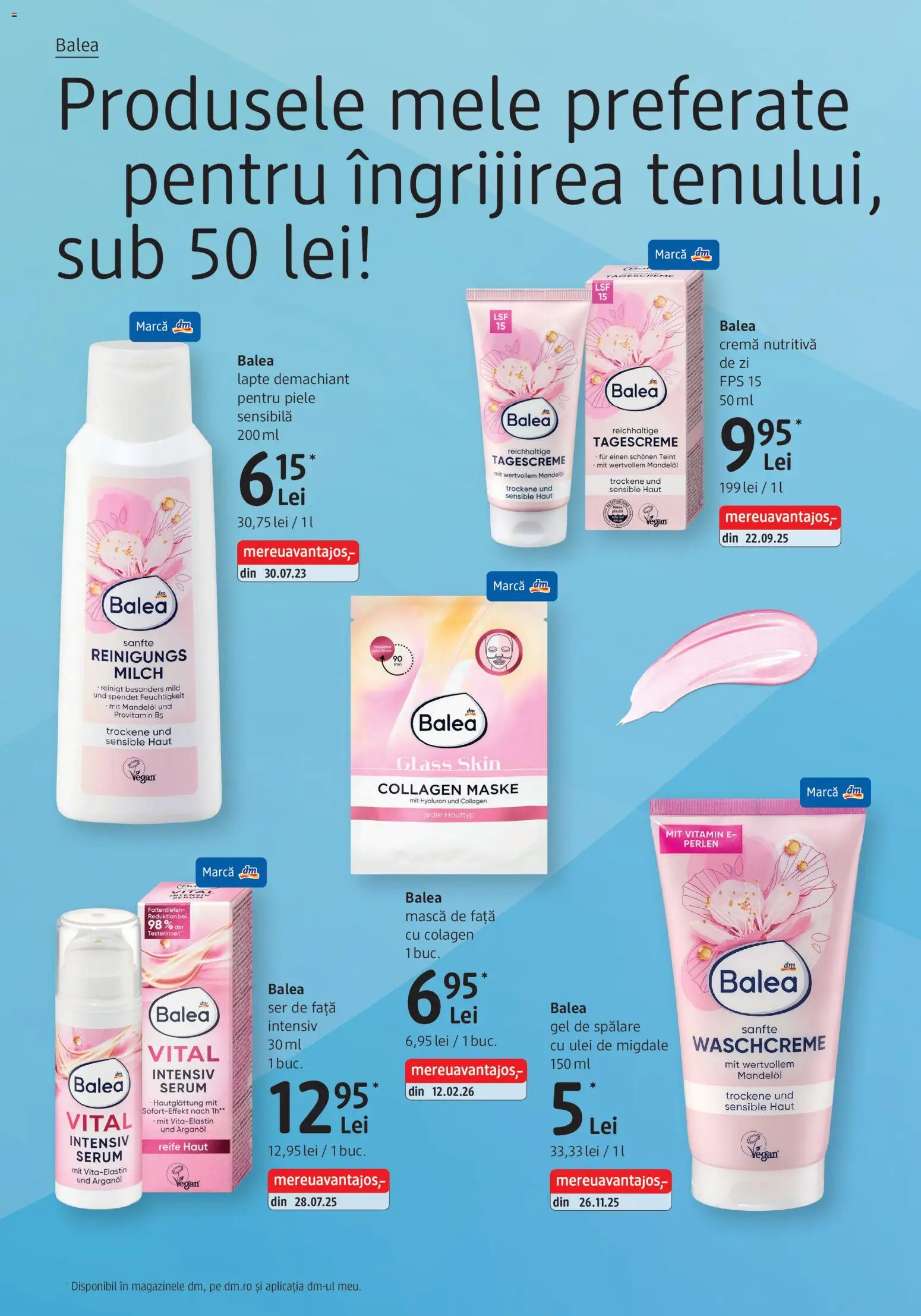 Catalog DM Drogerie Markt 27 August - 28 Septembrie 2026 | Pagina 4 | Produse: Serum, Intensiv, Lapte, Ulei