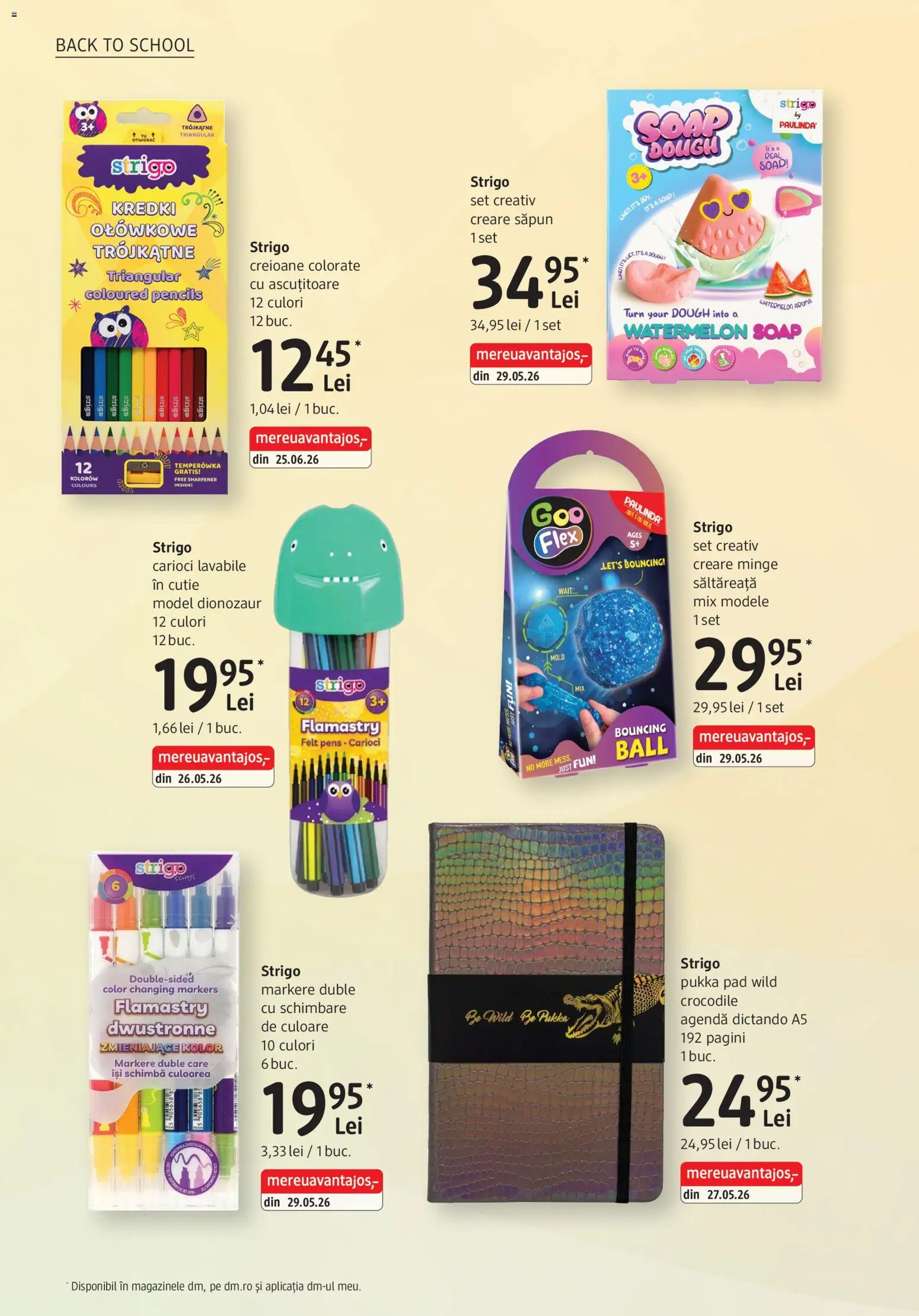 Catalog DM Drogerie Markt 27 August - 28 Septembrie 2026 | Pagina 6 | Produse: Ascuțitoare, Cutie, Săpun