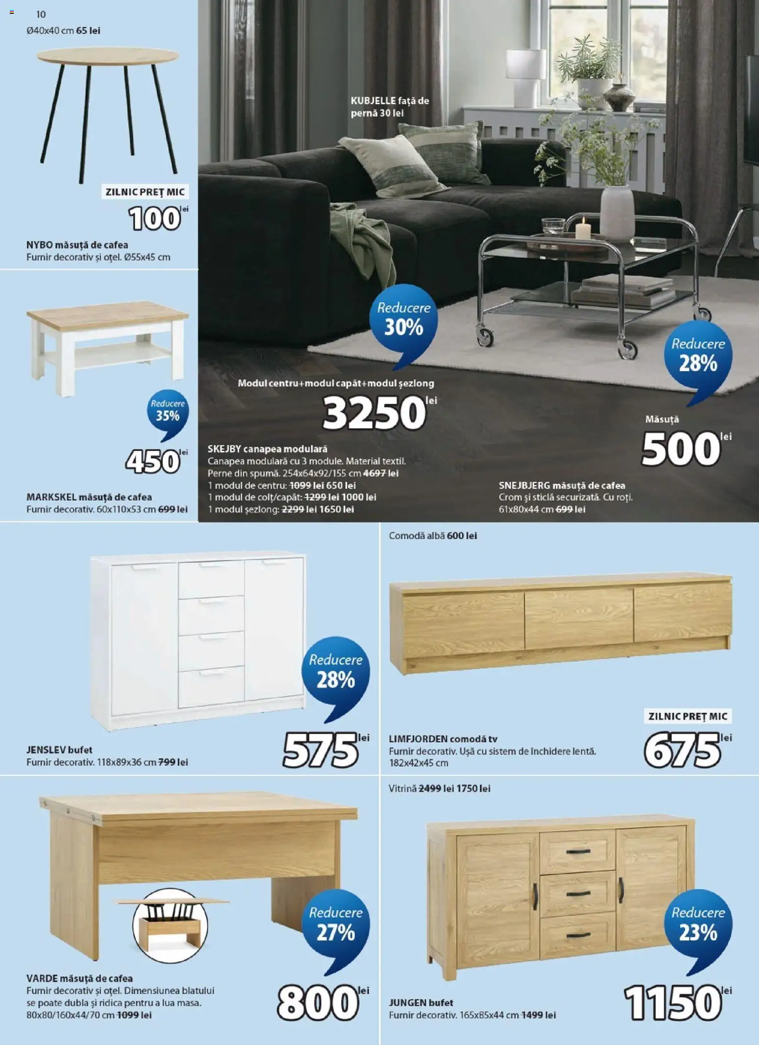 Catalog JYSK 25 August - 22 Septembrie 2026 | Pagina 10 | Produse: Alba, Pernă, Comodă, Față de pernă