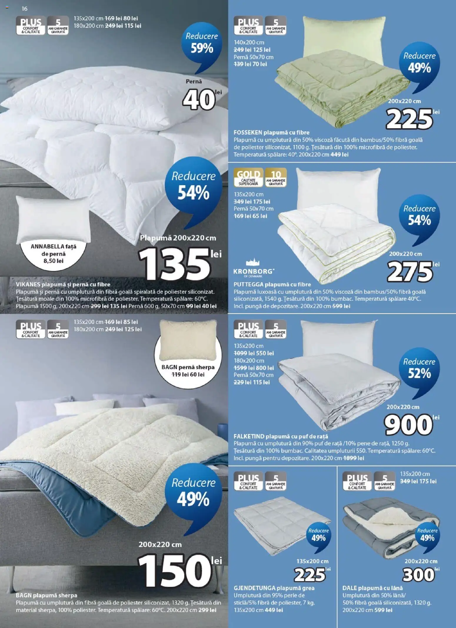 Catalog JYSK 25 August - 22 Septembrie 2026 | Pagina 16 | Produse: Pungă, Perle, Plapumă, Plus