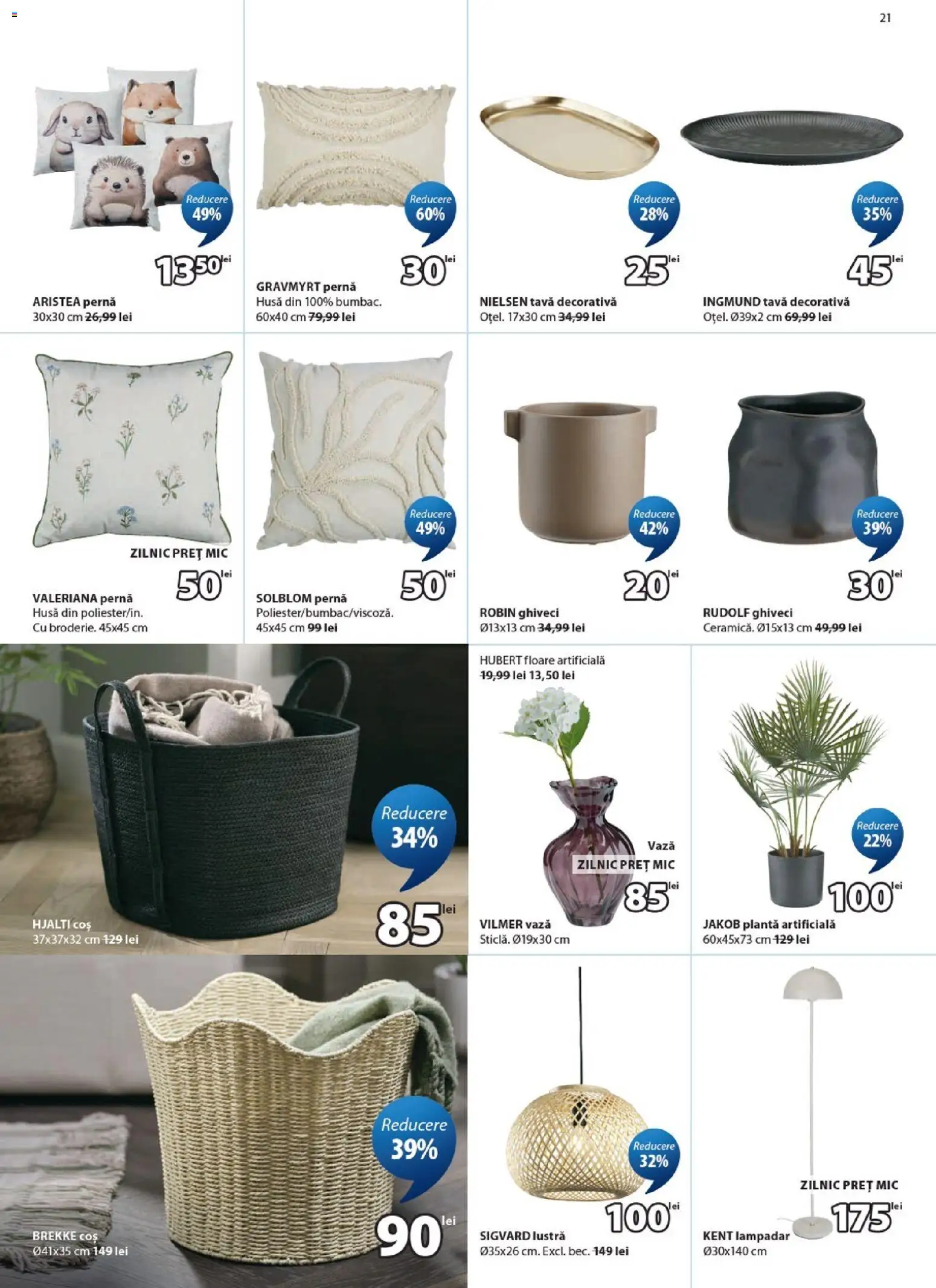 Catalog JYSK 25 August - 22 Septembrie 2026 | Pagina 21 | Produse: Tava, Perne, Ghiveci, Vază