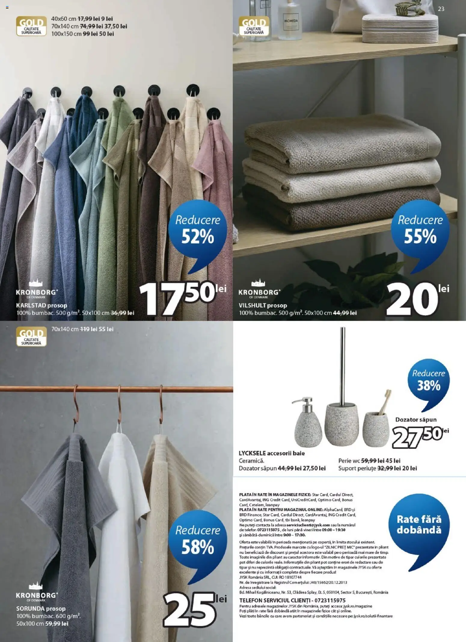 Catalog JYSK 25 August - 22 Septembrie 2026 | Pagina 23 | Produse: Telefon, Perie, Săpun, Suport