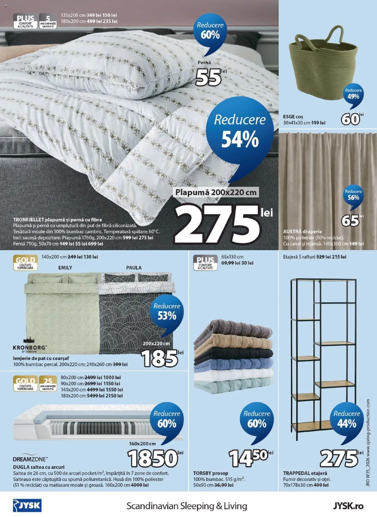Catalog JYSK 25 August - 22 Septembrie 2026 | Pagina 24 | Produse: Pat, Saltea, Plapumă, Plus