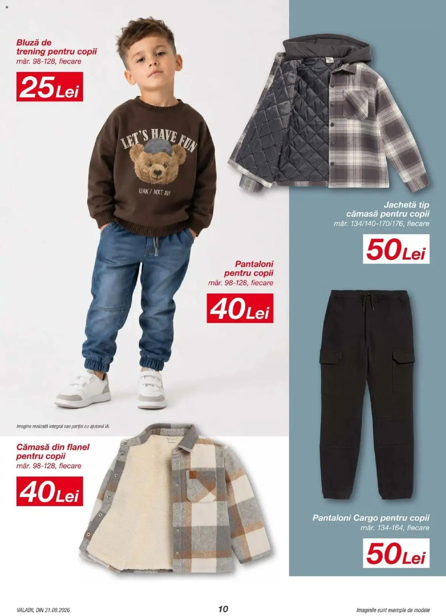 Catalog Kik 31 August - 5 Septembrie 2026 | Pagina 10 | Produse: Jachetă, Trening, Pantaloni, Tip