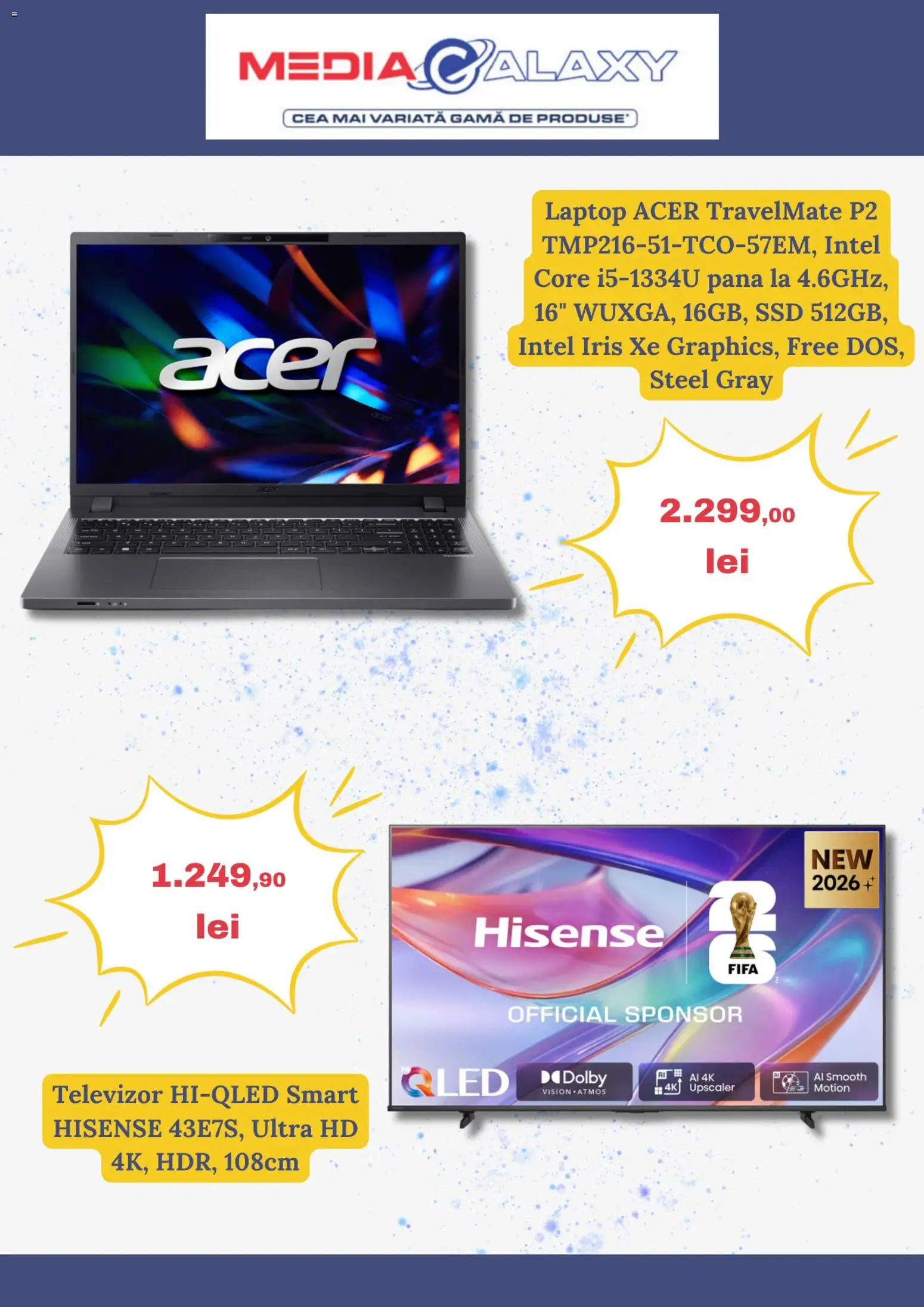 Catalog Media Galaxy 27 August - 8 Septembrie 2026 | Pagina 3 | Produse: Laptop, Televizor