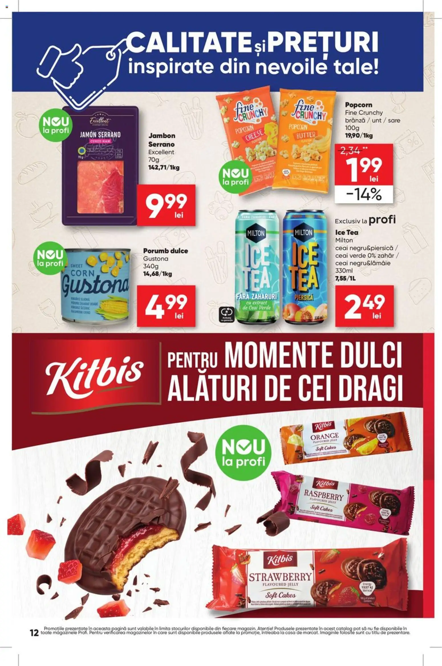 Catalog Profi 27 August - 1 Septembrie 2026 | Pagina 12 | Produse: Unt, Ceai, Ice tea, Sare