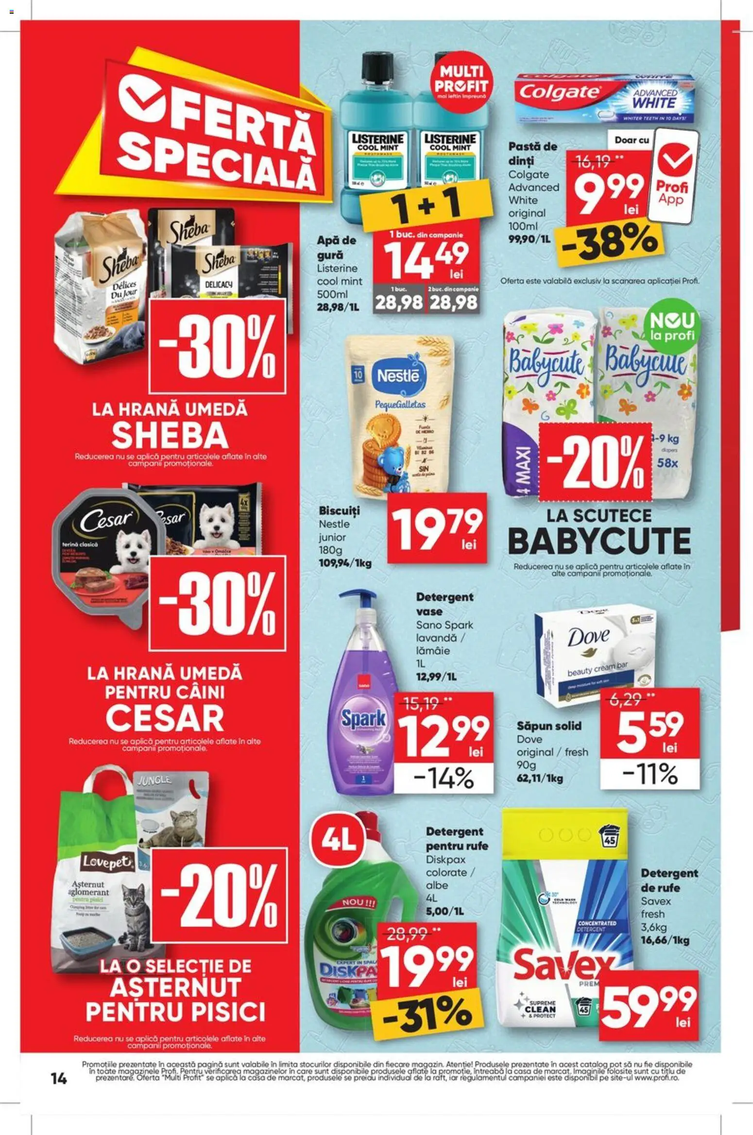 Catalog Profi 27 August - 1 Septembrie 2026 | Pagina 14 | Produse: Baby, Săpun solid, Vase, Lămâie
