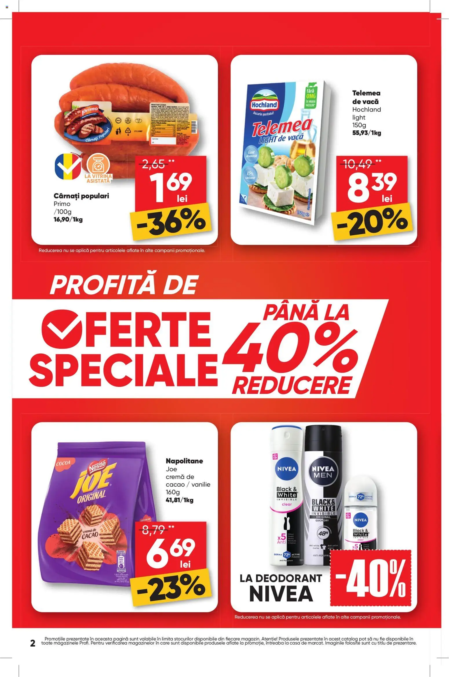 Catalog Profi 27 August - 1 Septembrie 2026 | Pagina 2 | Produse: Aplică, Napolitane, Hochland, Cremă