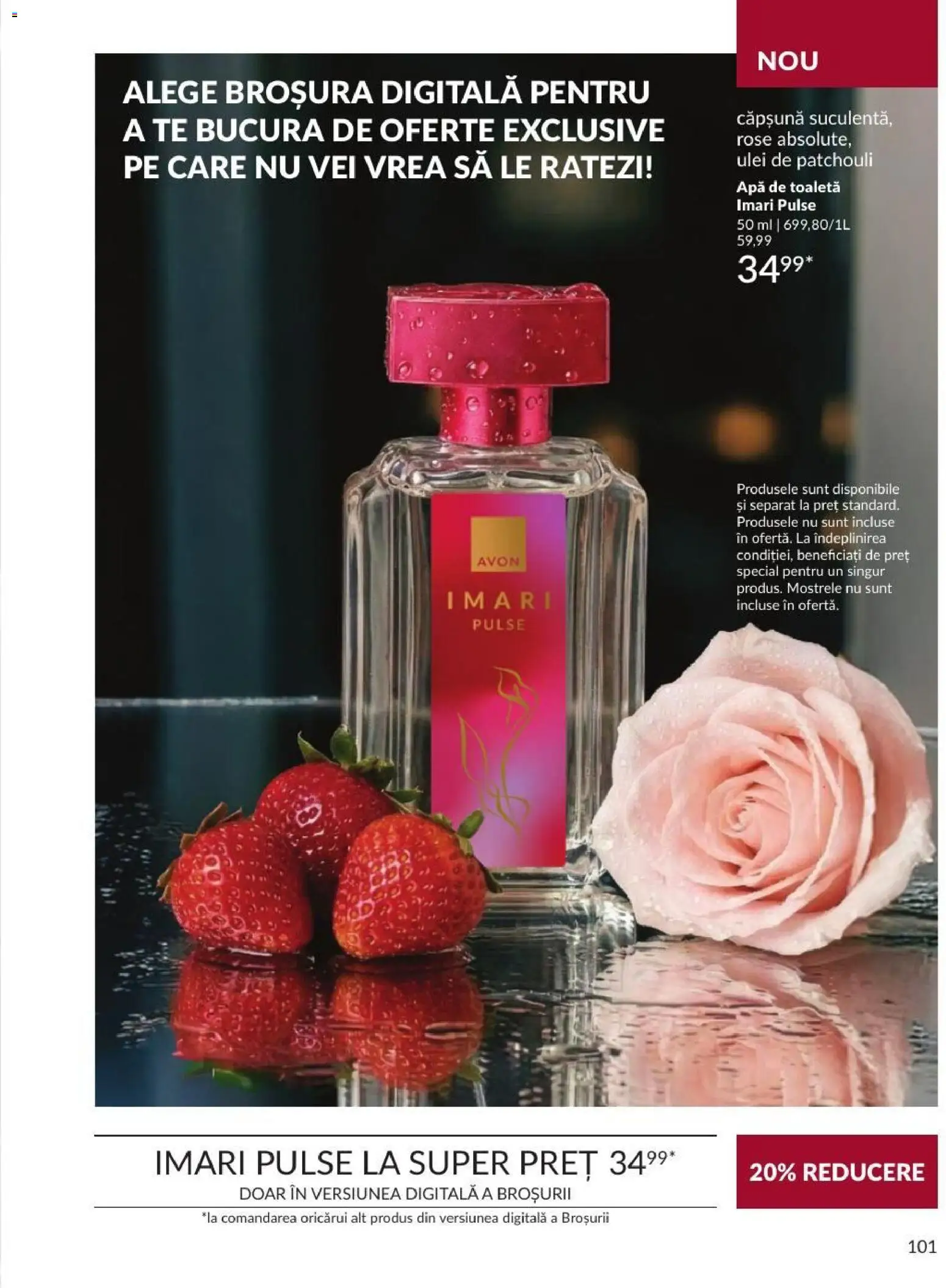Catalog Avon 1 - 29 Septembrie 2026 | Pagina 101 | Produse: Toaletă, Apă de toaletă, Ulei, Apă