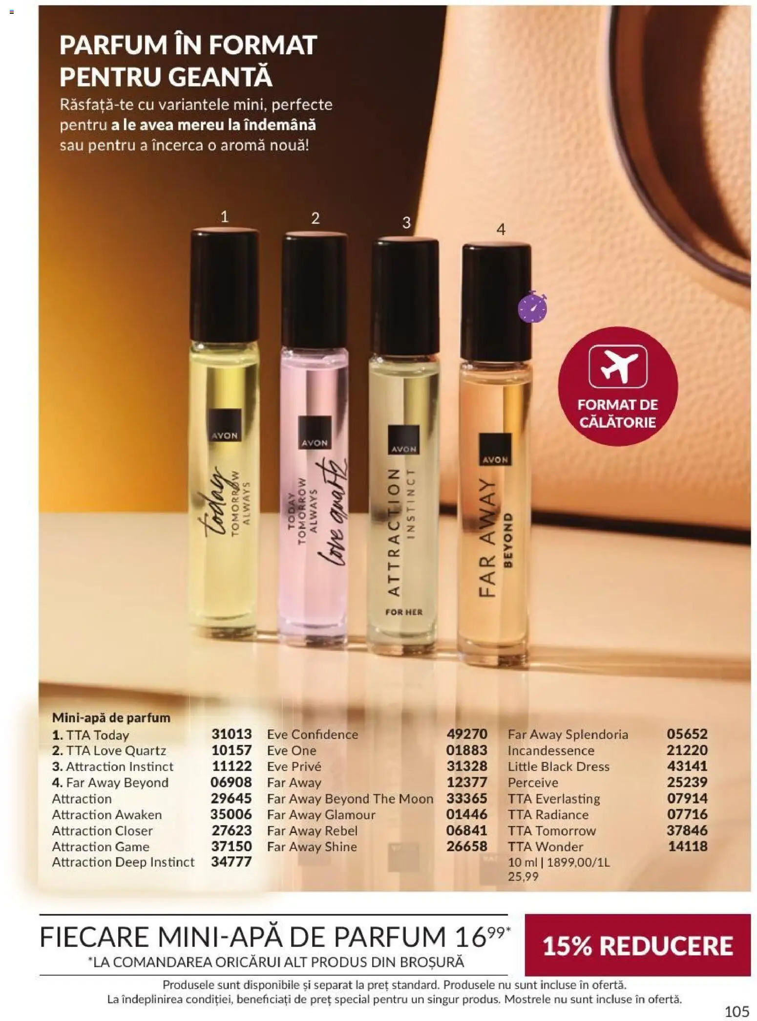 Catalog Avon 1 - 29 Septembrie 2026 | Pagina 105 | Produse: Geantă, Parfum, Black