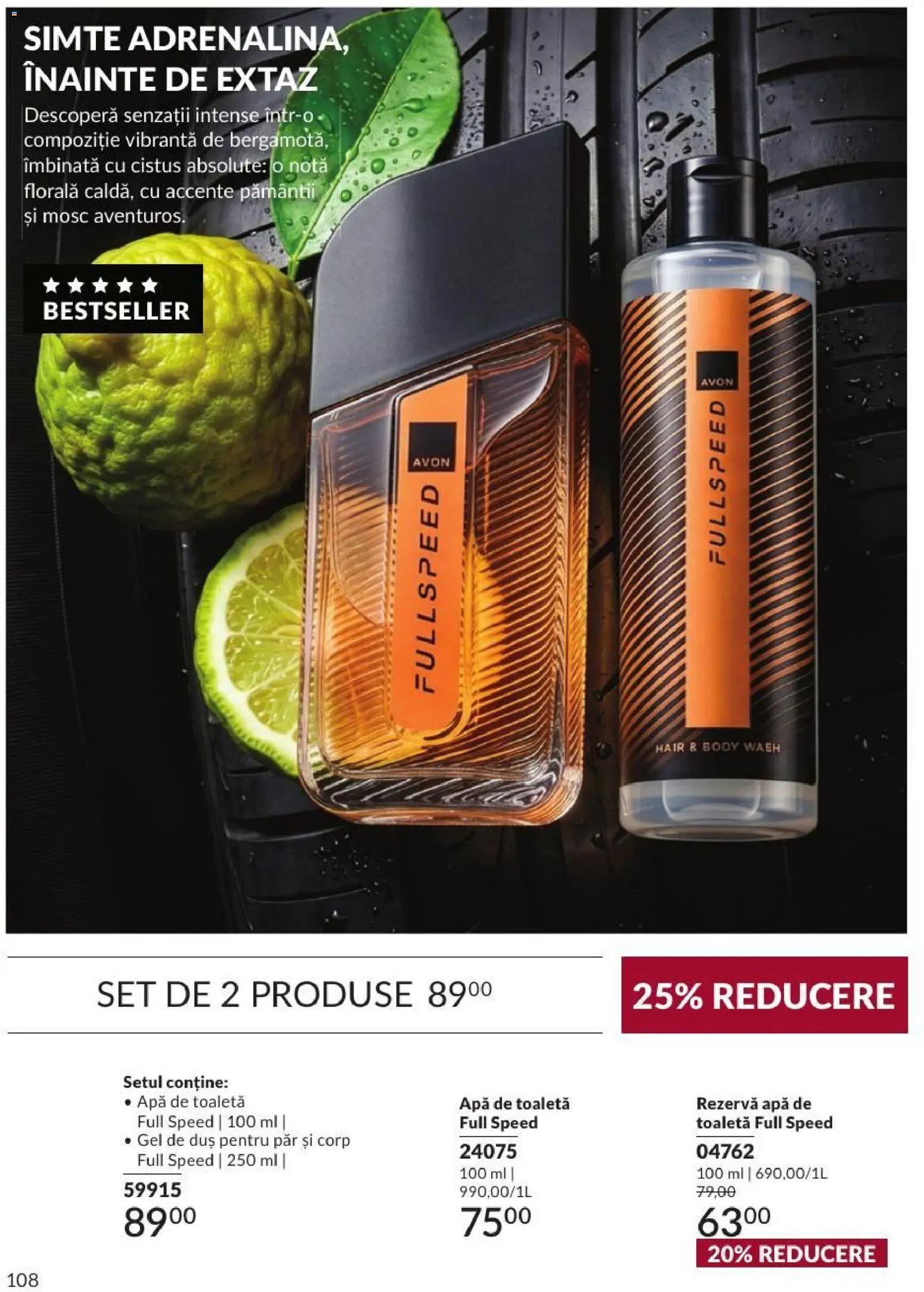Catalog Avon 1 - 29 Septembrie 2026 | Pagina 108 | Produse: Body, Duș, Apă de toaletă, Intense