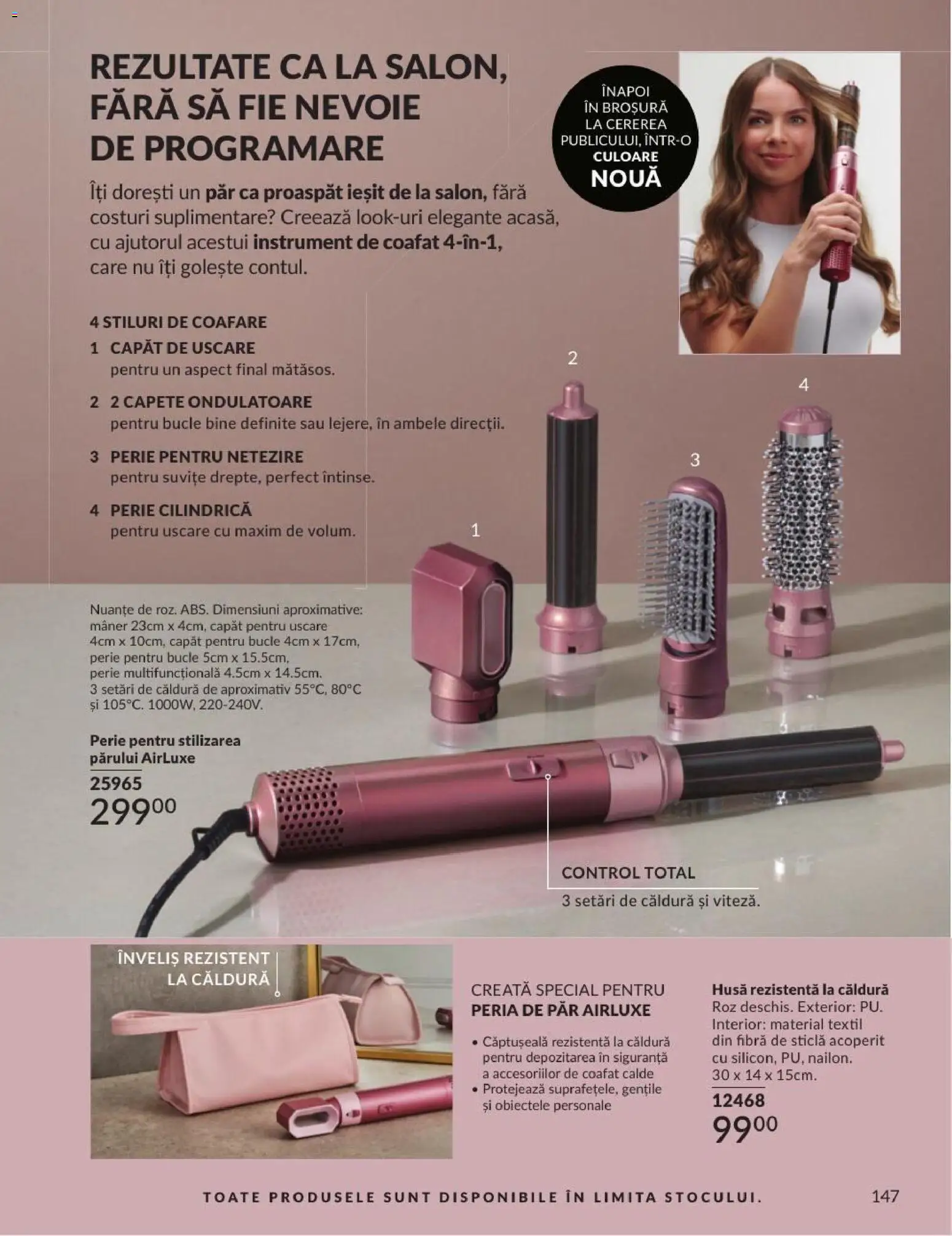 Catalog Avon 1 - 29 Septembrie 2026 | Pagina 147 | Produse: Mâner, Perie
