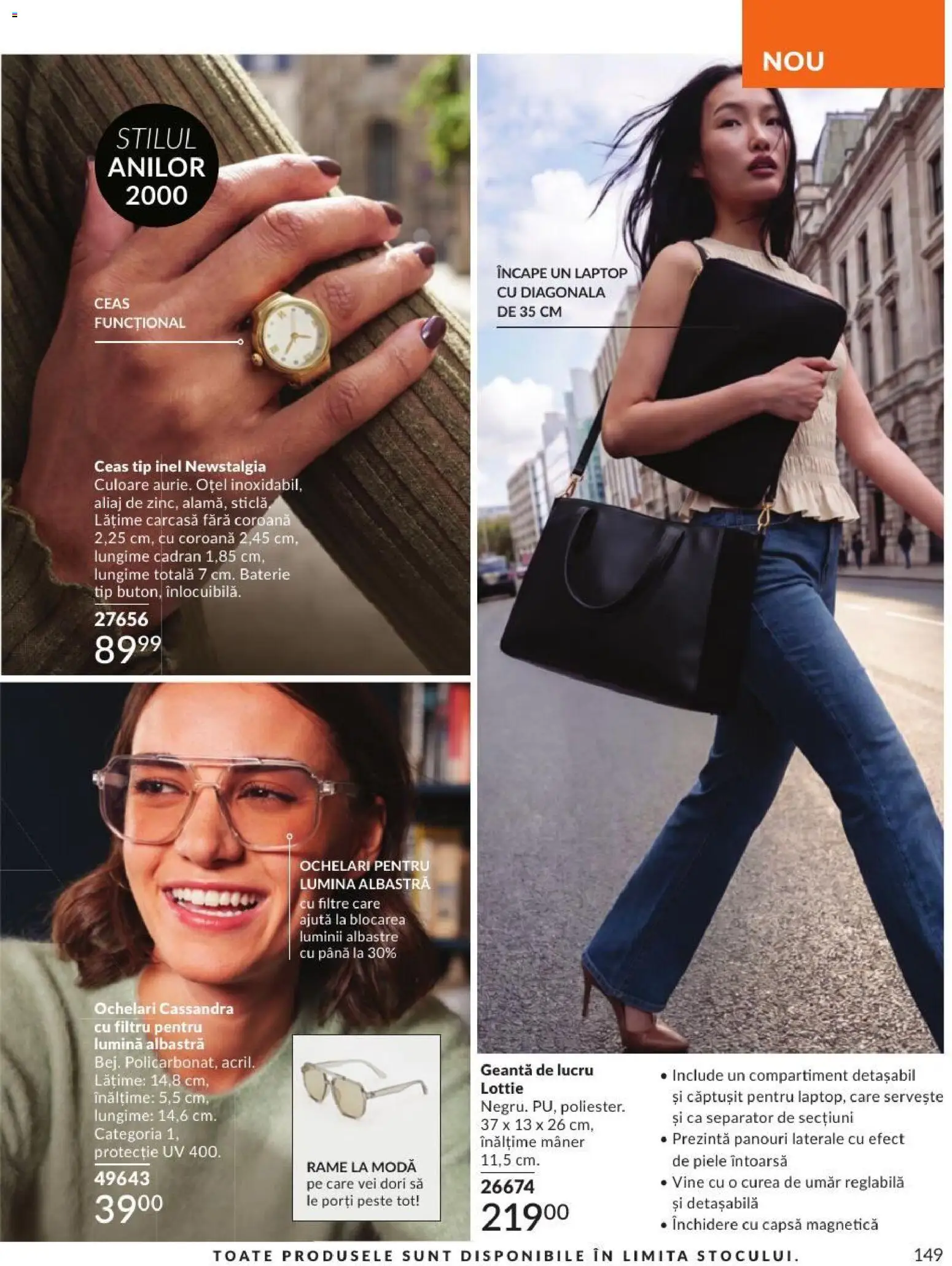 Catalog Avon 1 - 29 Septembrie 2026 | Pagina 149 | Produse: Lumină, Curea, Laptop, Tip