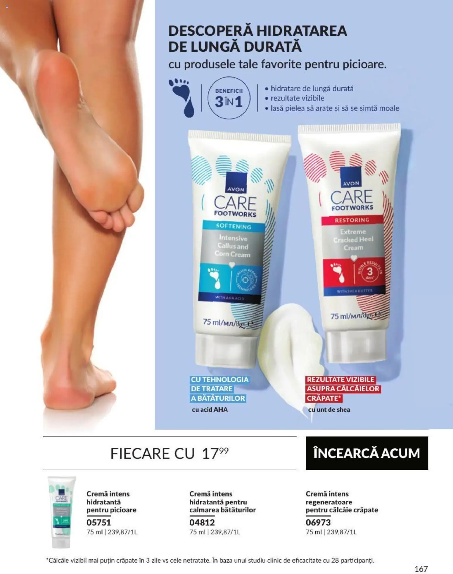 Catalog Avon 1 - 29 Septembrie 2026 | Pagina 167 | Produse: Unt, Cremă