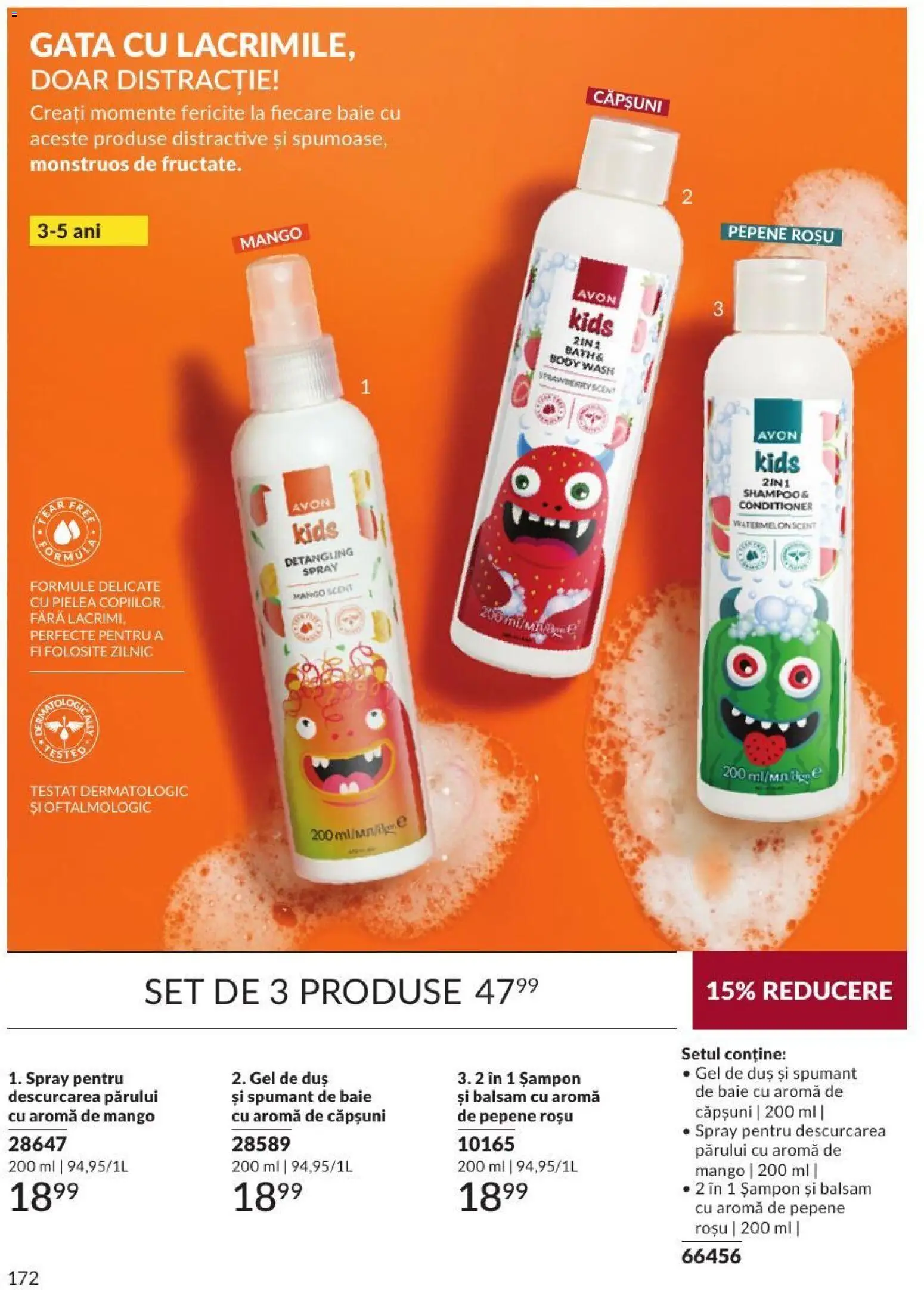 Catalog Avon 1 - 29 Septembrie 2026 | Pagina 172 | Produse: Body, Șampon, Gel de duș, Spumant de baie