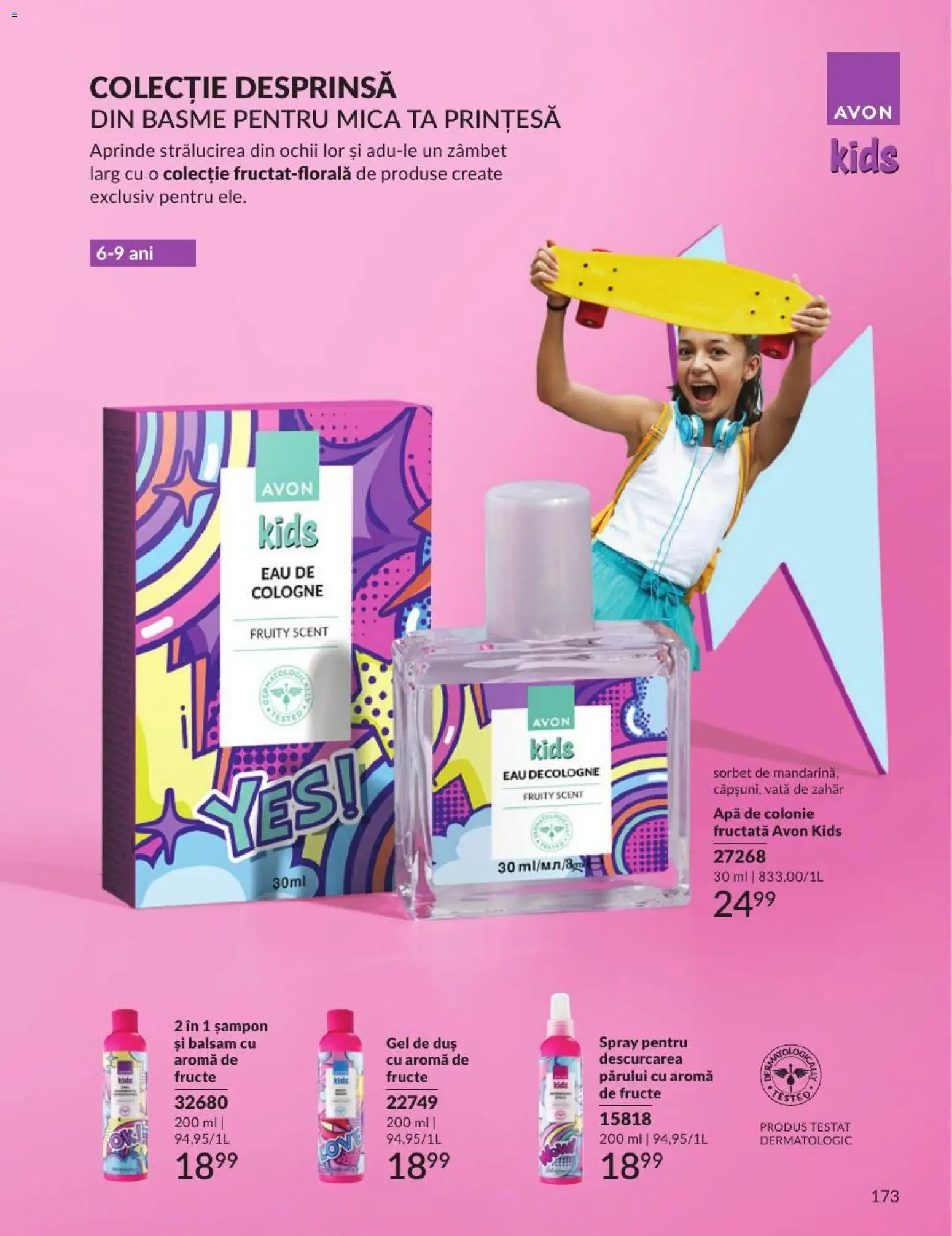 Catalog Avon 1 - 29 Septembrie 2026 | Pagina 173 | Produse: Șampon, Gel de duș, Fructe, Zahăr