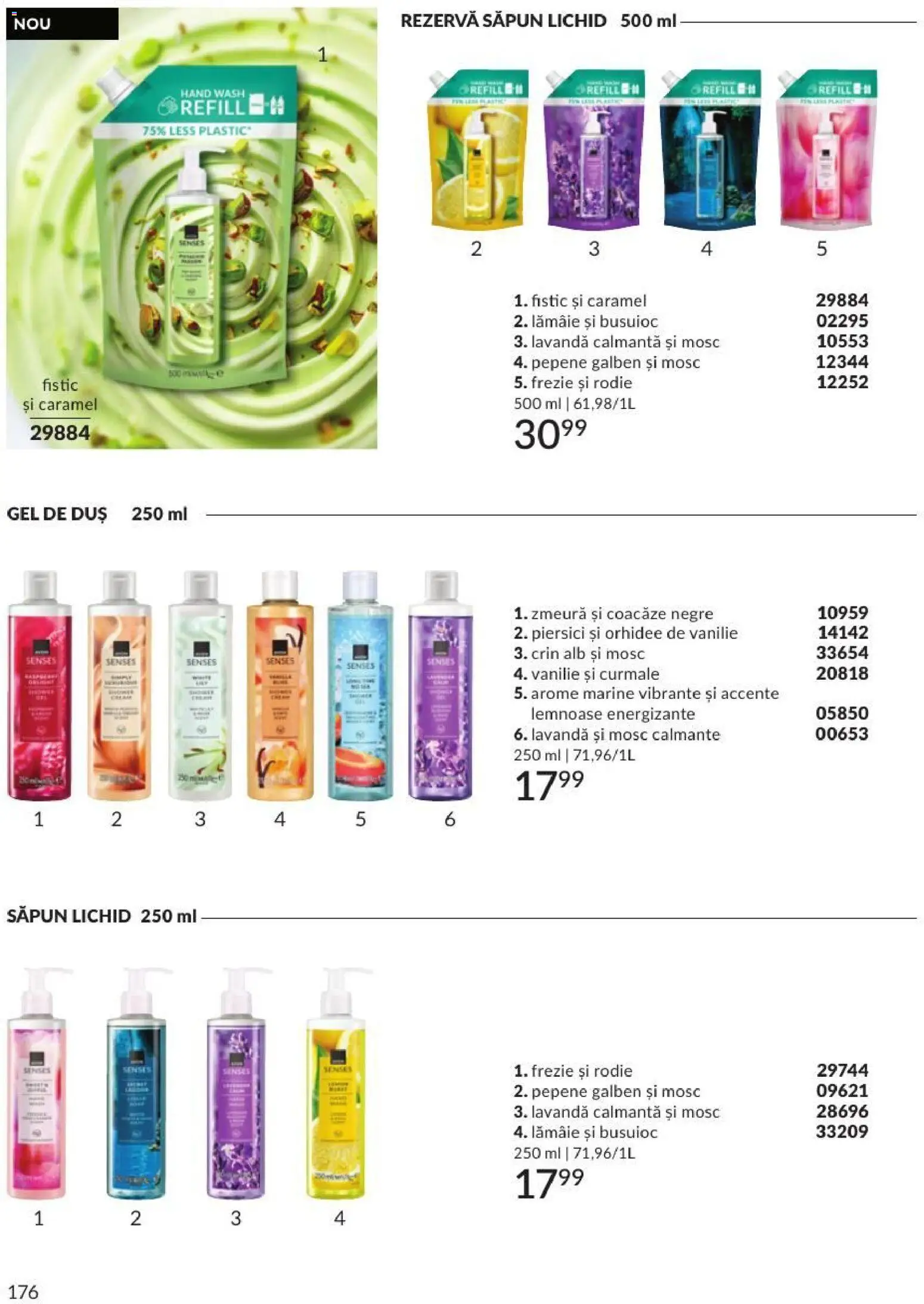 Catalog Avon 1 - 29 Septembrie 2026 | Pagina 176 | Produse: Orhidee, Săpun, Fistic, Lămâie