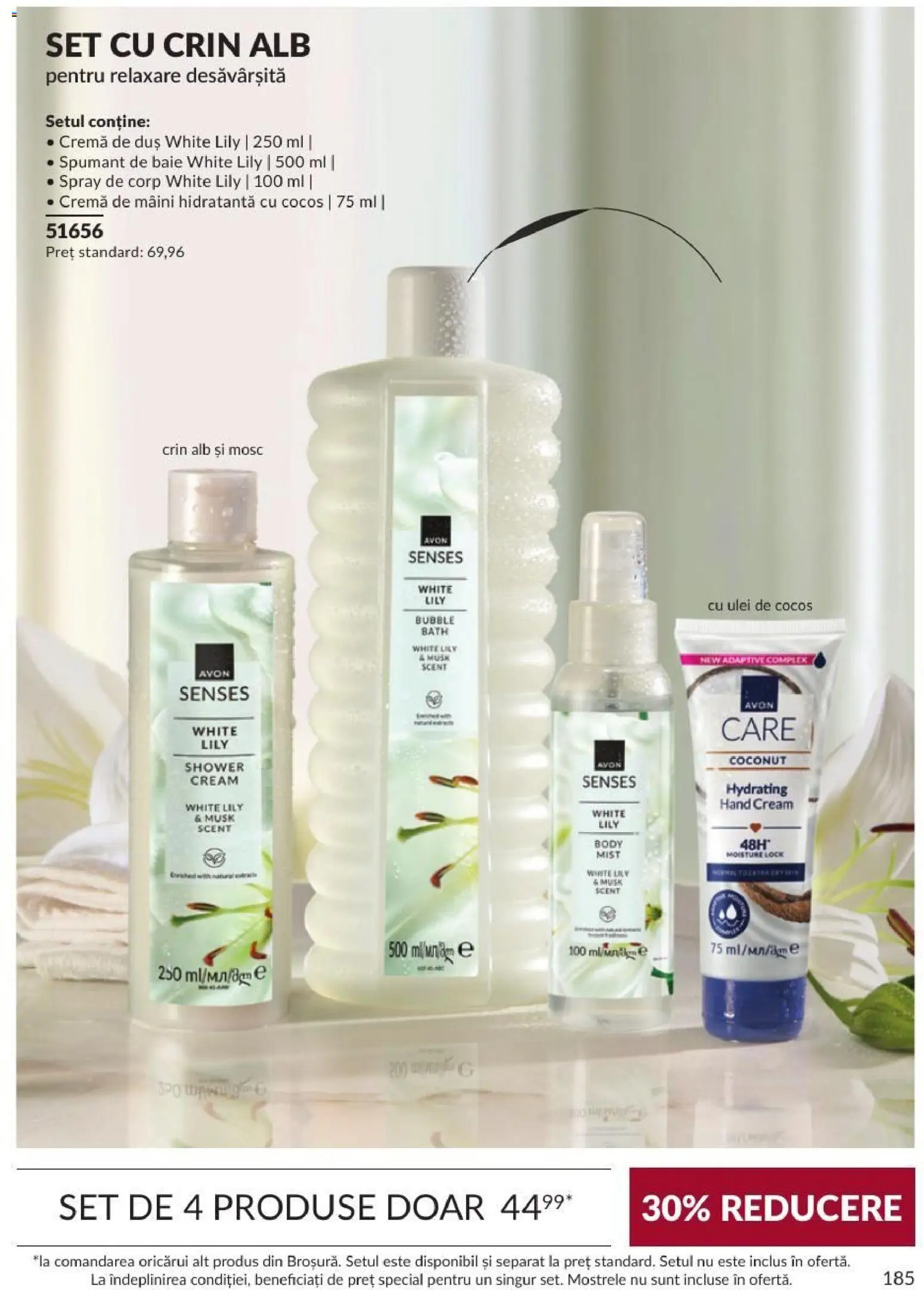 Catalog Avon 1 - 29 Septembrie 2026 | Pagina 185 | Produse: Ulei de cocos, Body, Cremă, Ulei