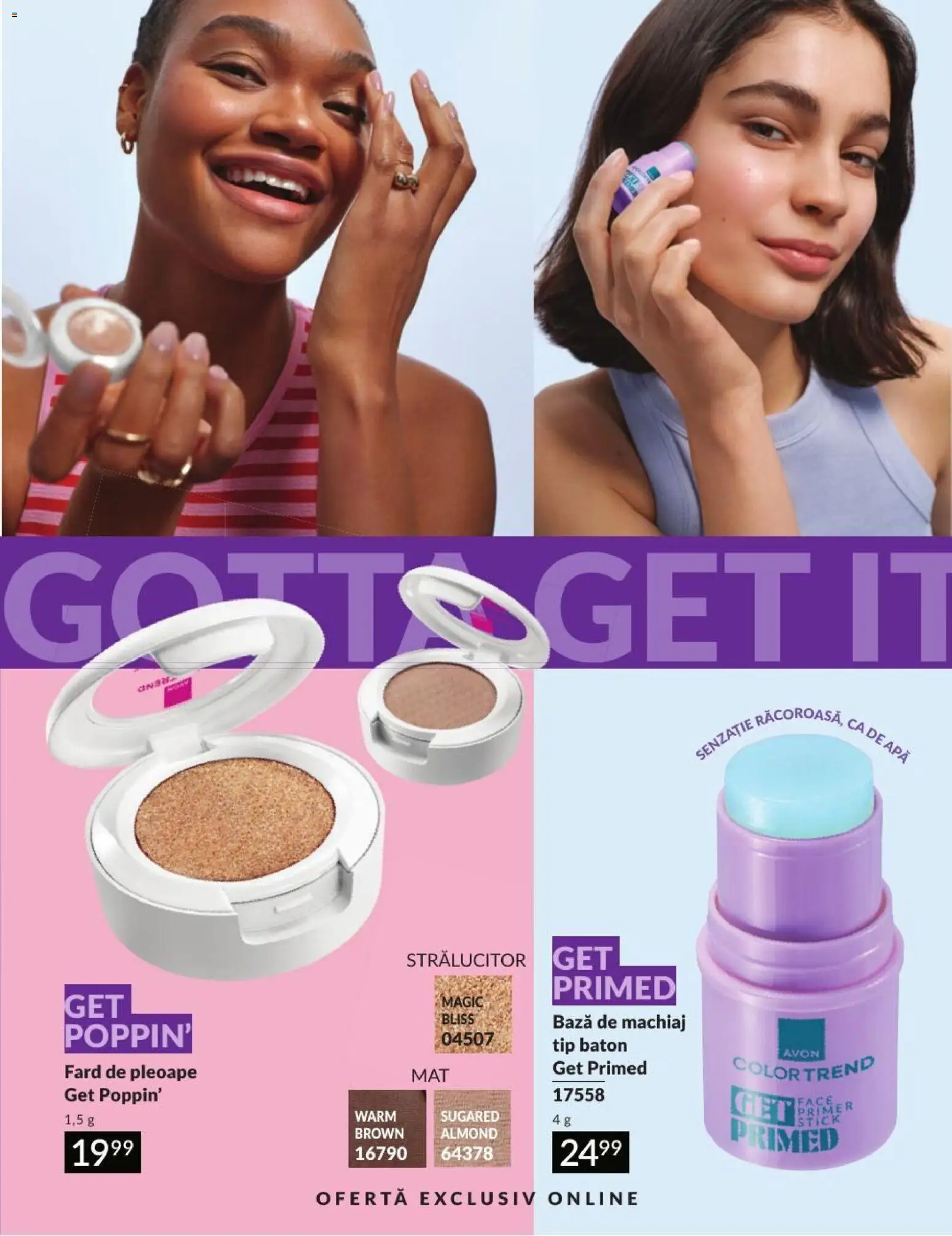 Catalog Avon 1 - 29 Septembrie 2026 | Pagina 205 | Produse: Bază de machiaj, Magic, Machiaj, Fard de pleoape