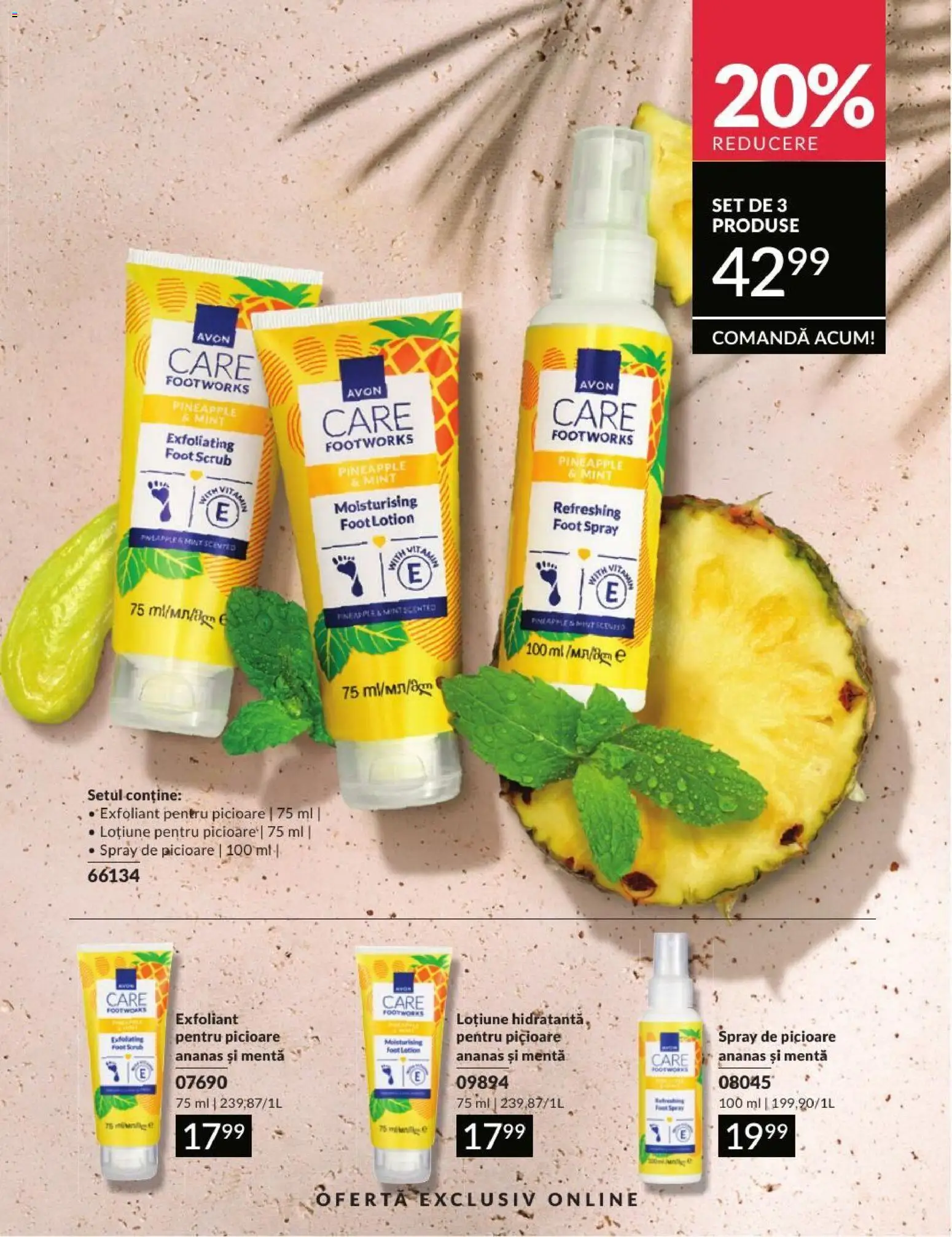 Catalog Avon 1 - 29 Septembrie 2026 | Pagina 217 | Produse: Exfoliant, Menta, Scrub, Ananas