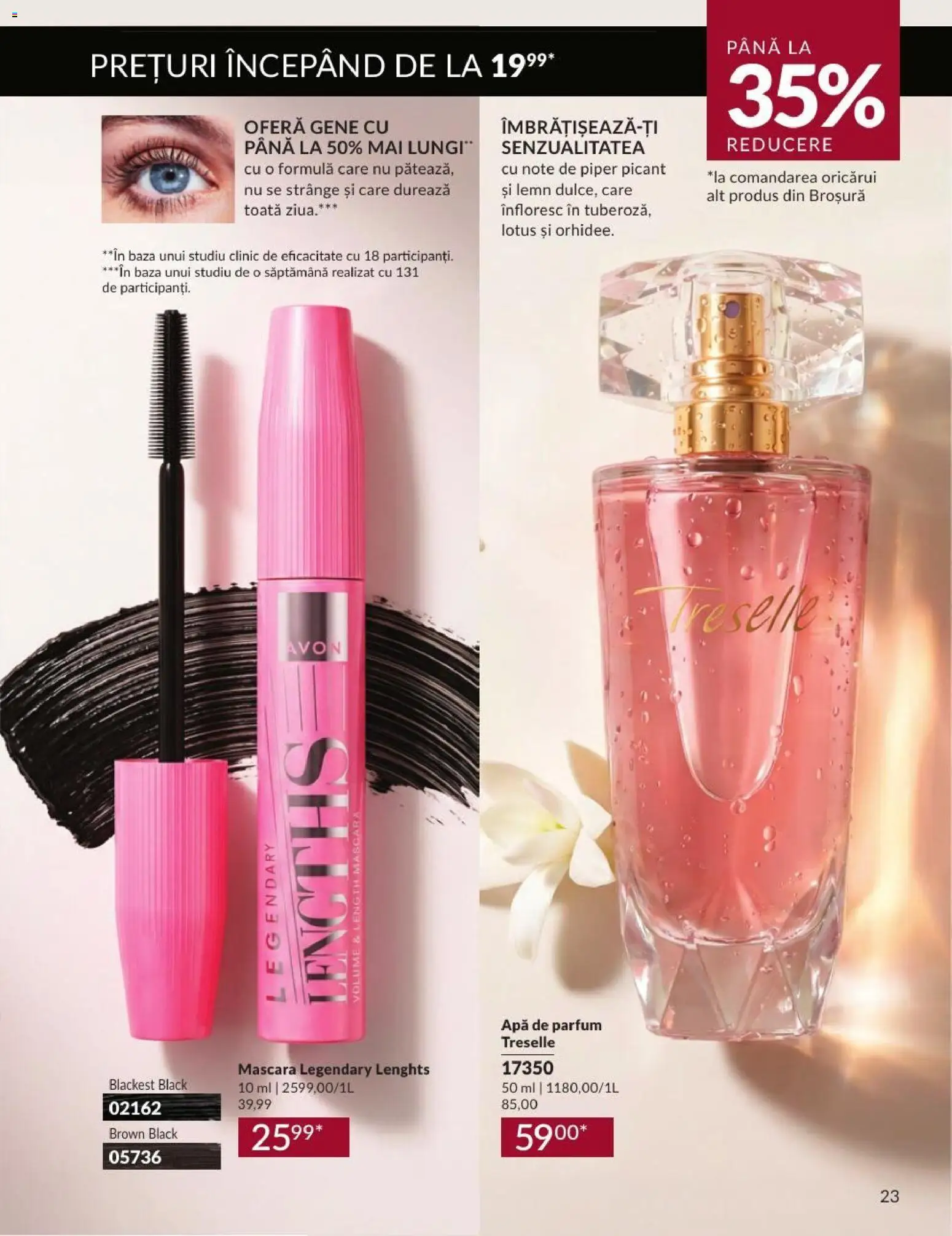 Catalog Avon 1 - 29 Septembrie 2026 | Pagina 23 | Produse: Lotus, Parfum, Apă, Black
