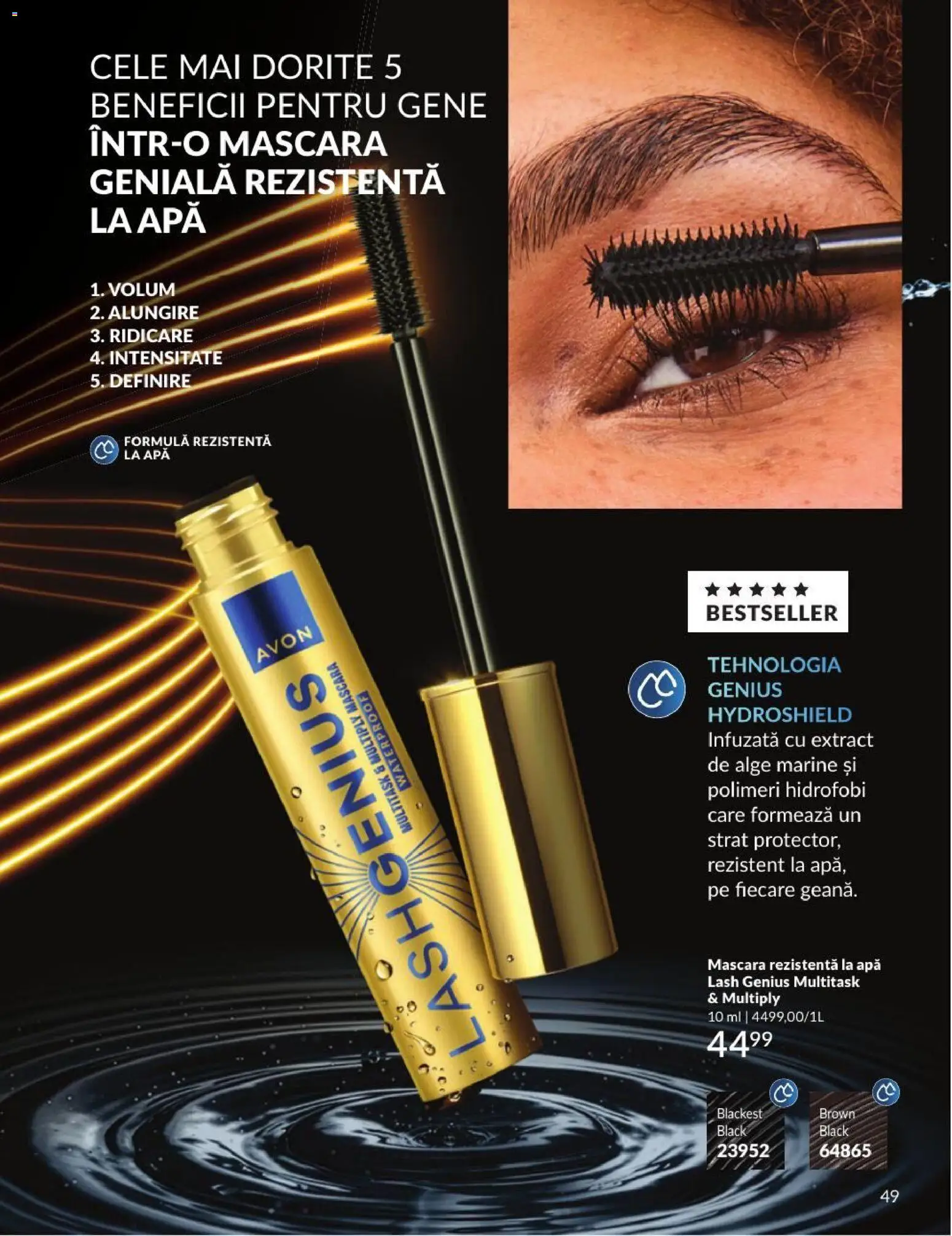 Catalog Avon 1 - 29 Septembrie 2026 | Pagina 49 | Produse: Mascara, Apă, Black
