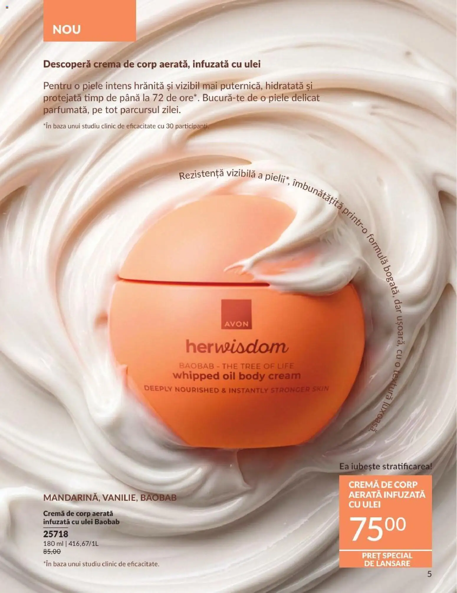 Catalog Avon 1 - 29 Septembrie 2026 | Pagina 5 | Produse: Body, Cremă, Ulei, Cremă de corp
