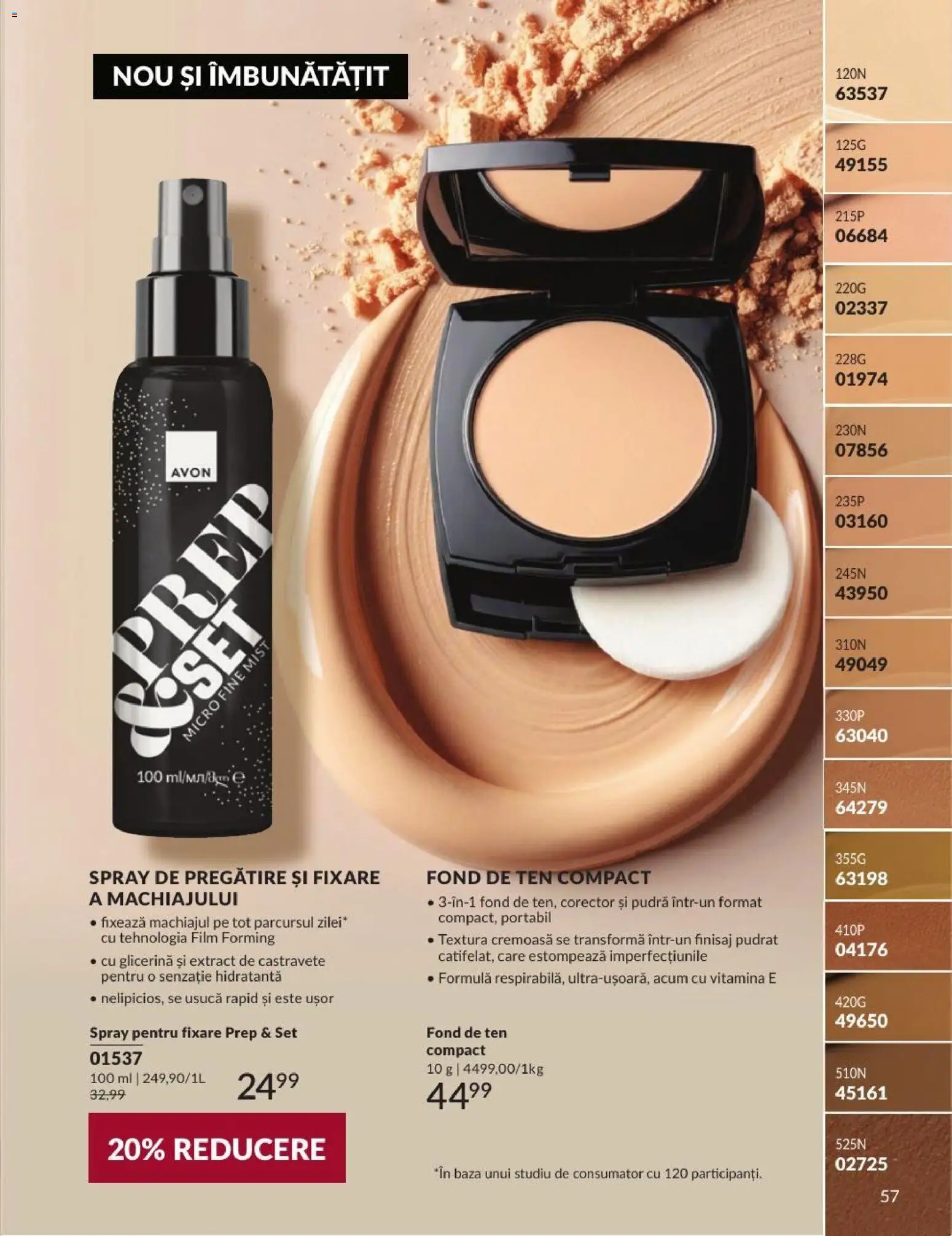 Catalog Avon 1 - 29 Septembrie 2026 | Pagina 57 | Produse: Fond de ten, Finisaj, Pudră