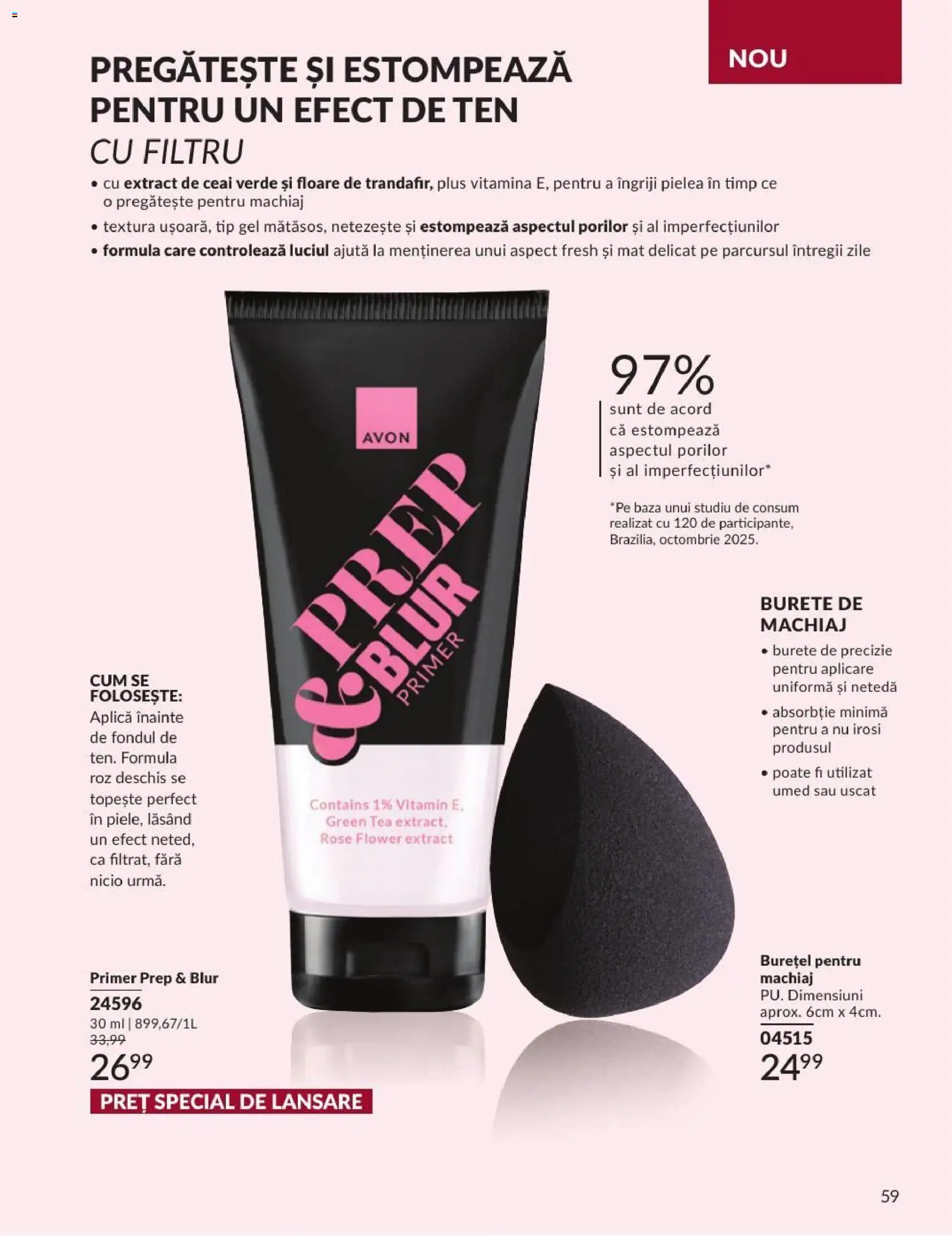 Catalog Avon 1 - 29 Septembrie 2026 | Pagina 59 | Produse: Machiaj, Burete, Tip, Plus