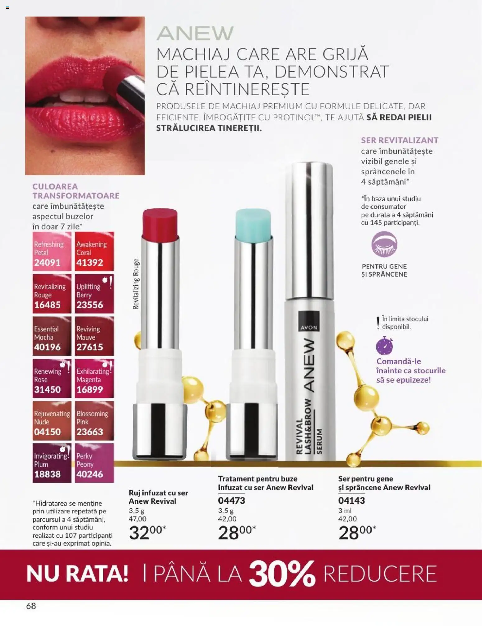 Catalog Avon 1 - 29 Septembrie 2026 | Pagina 68 | Produse: Premium, Serum, Machiaj, Ruj