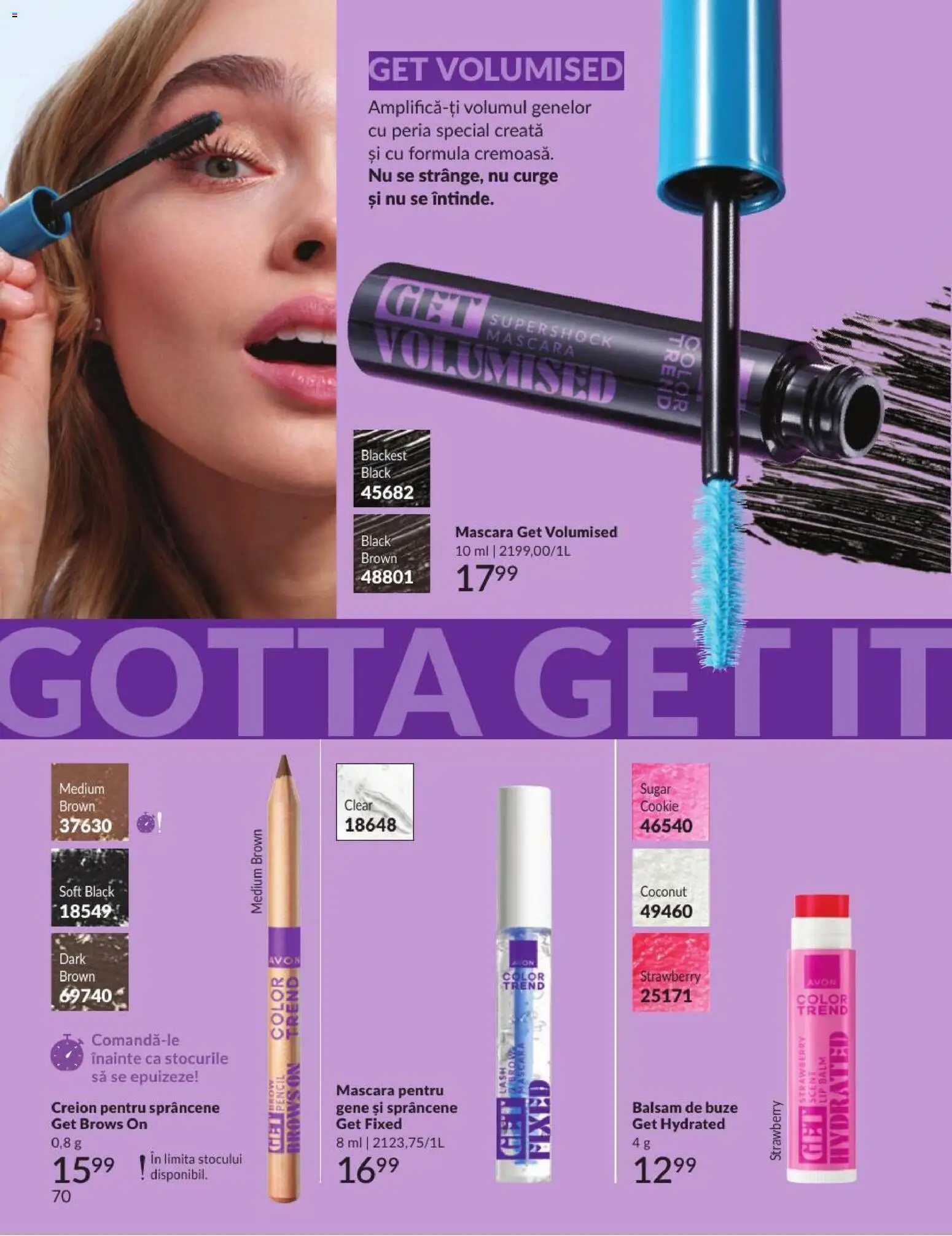 Catalog Avon 1 - 29 Septembrie 2026 | Pagina 70 | Produse: Mascara, Clear, Balsam, Black