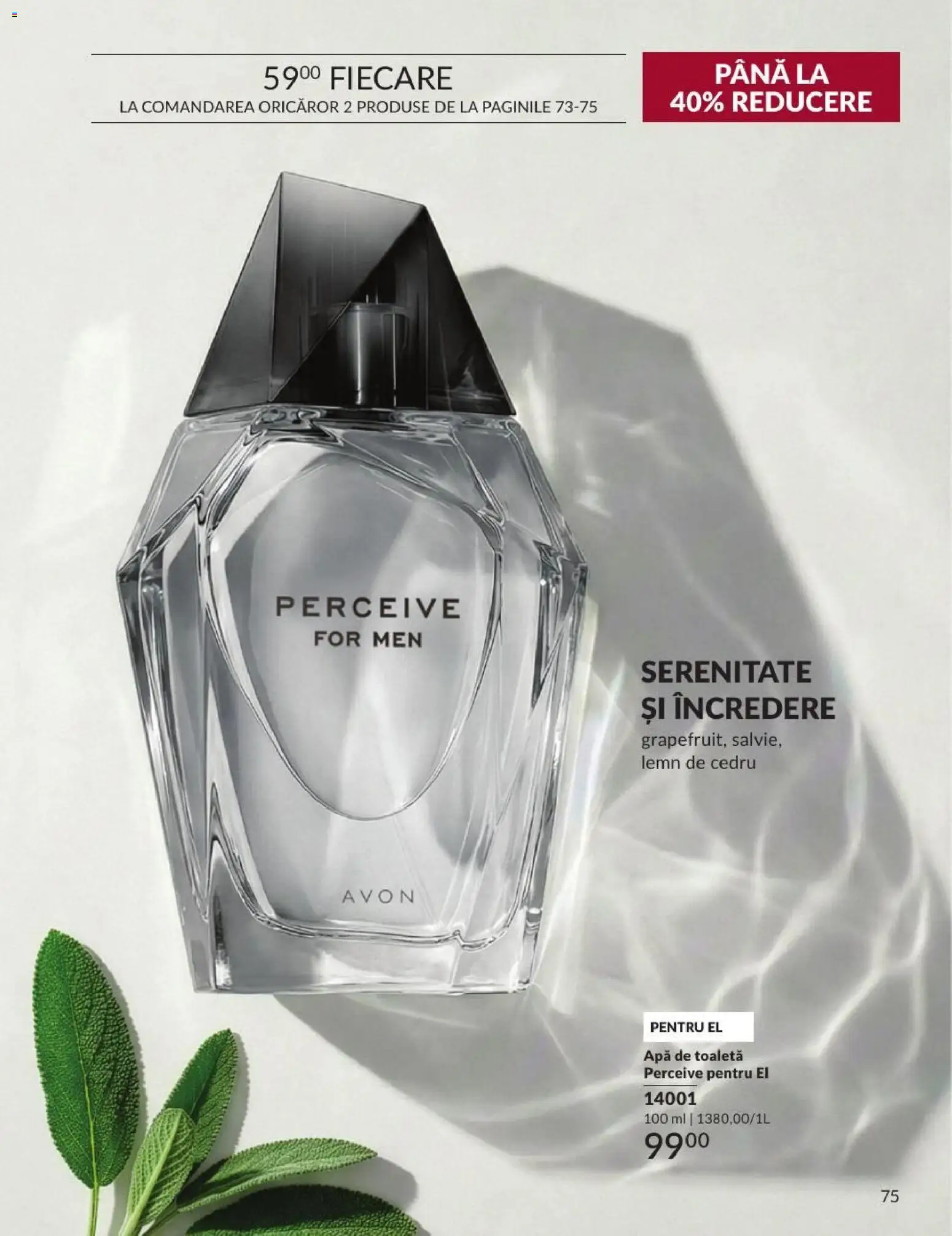 Catalog Avon 1 - 29 Septembrie 2026 | Pagina 75 | Produse: Toaletă, Apă de toaletă, Apă