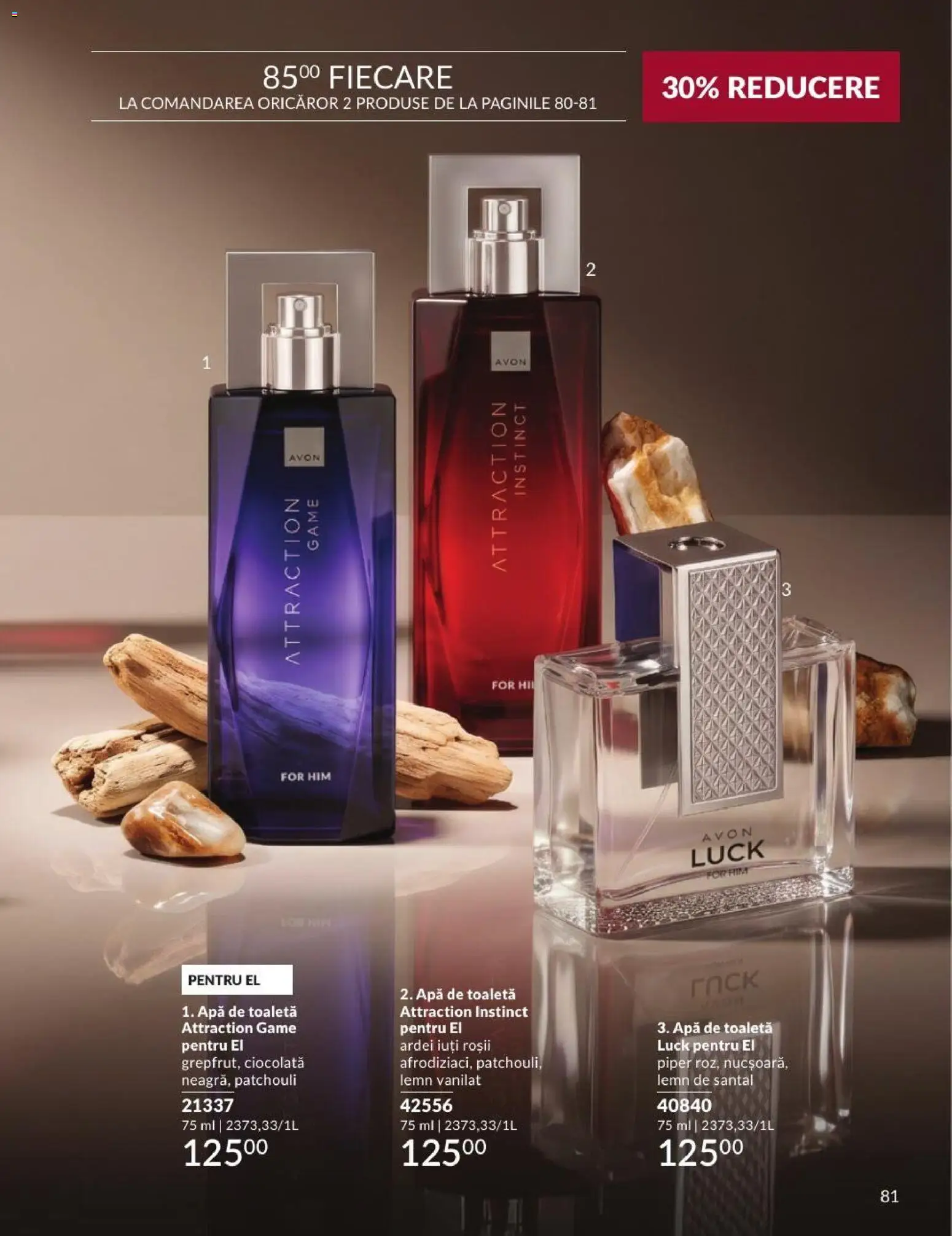 Catalog Avon 1 - 29 Septembrie 2026 | Pagina 81 | Produse: Apă de toaletă, Ardei, Ciocolată, Piper